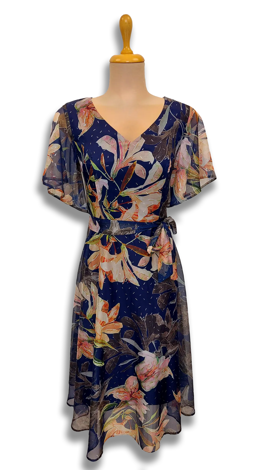 Tilda dark blue floral dress product image