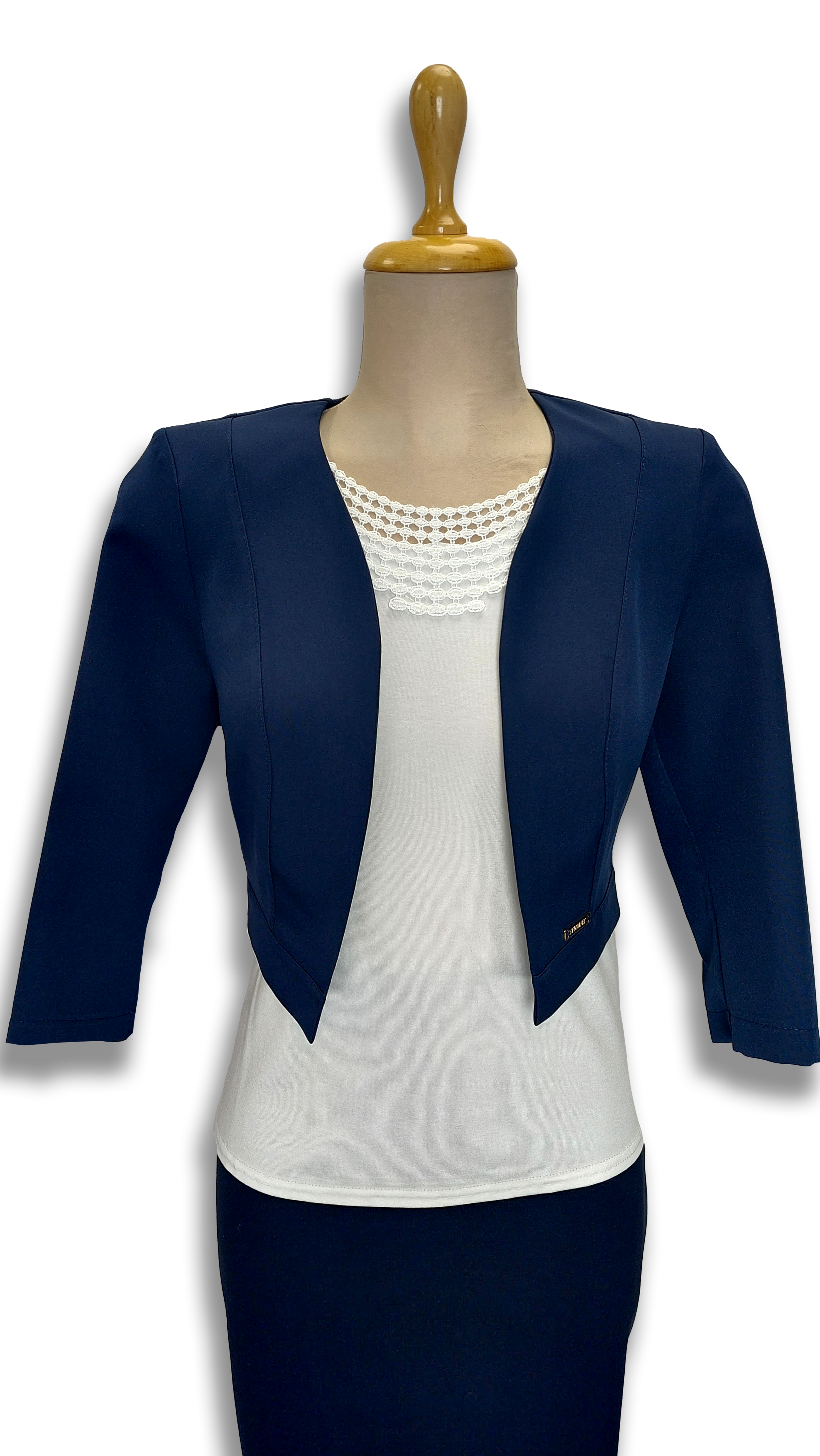 Stefi dark blue bolero product image