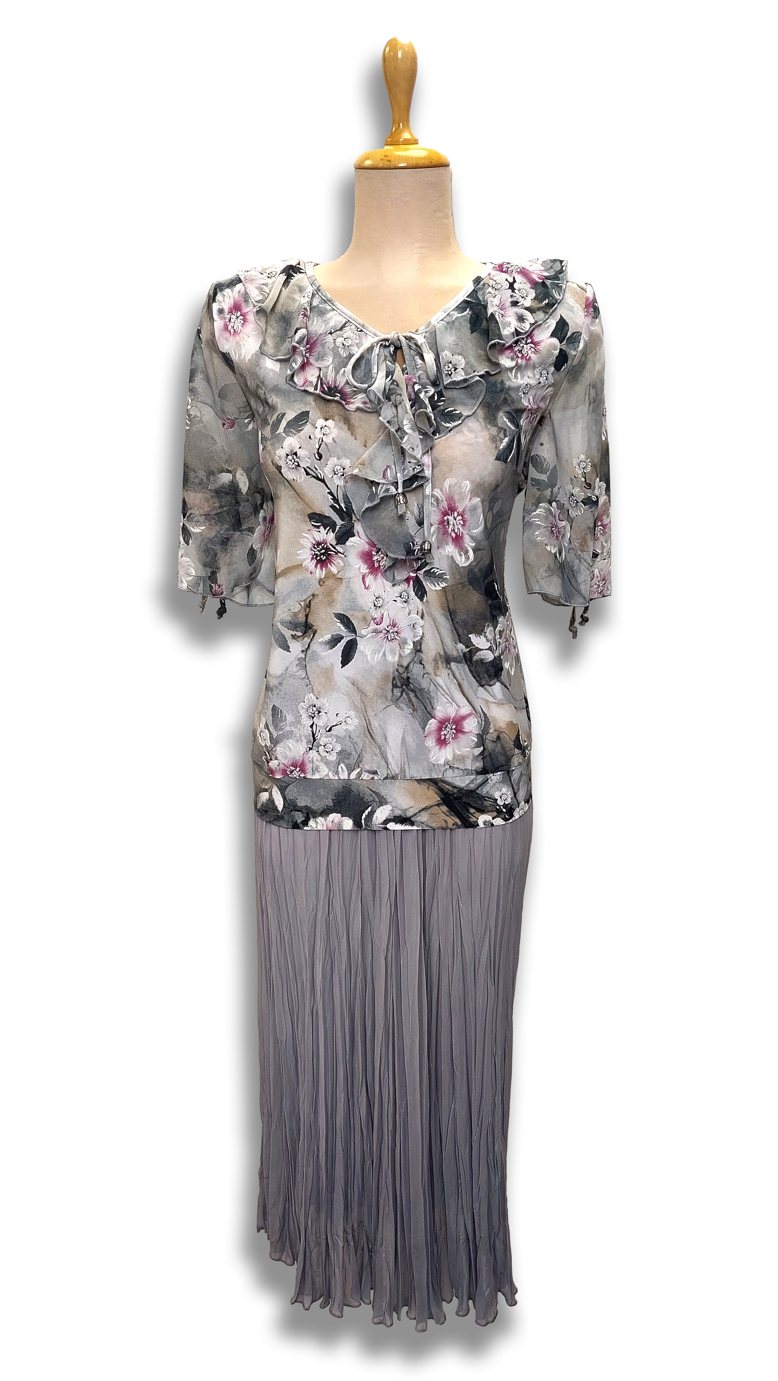 Edyta zabós drab floral blouse product image