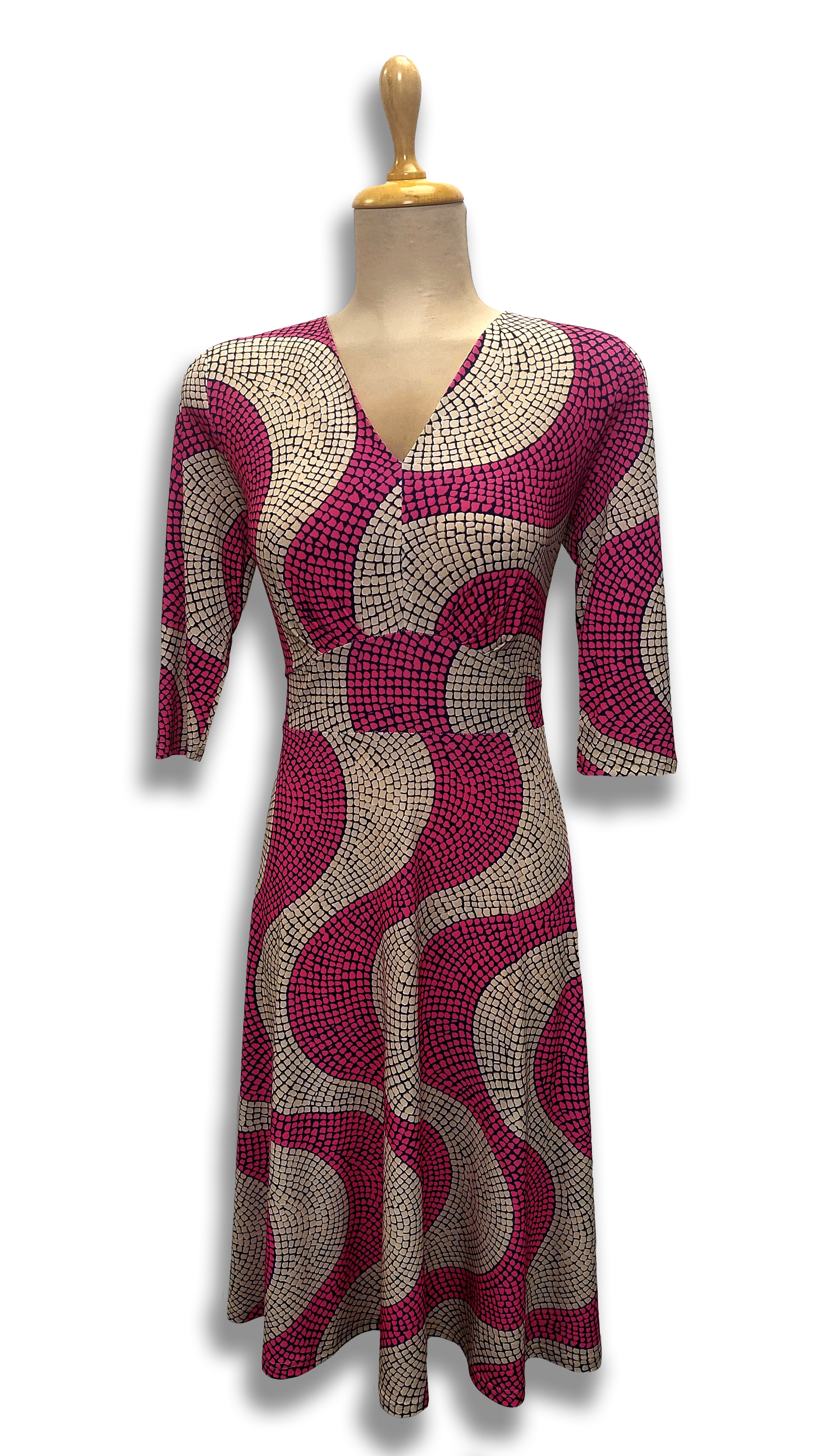Réka gloknis pink mosaic dress product image