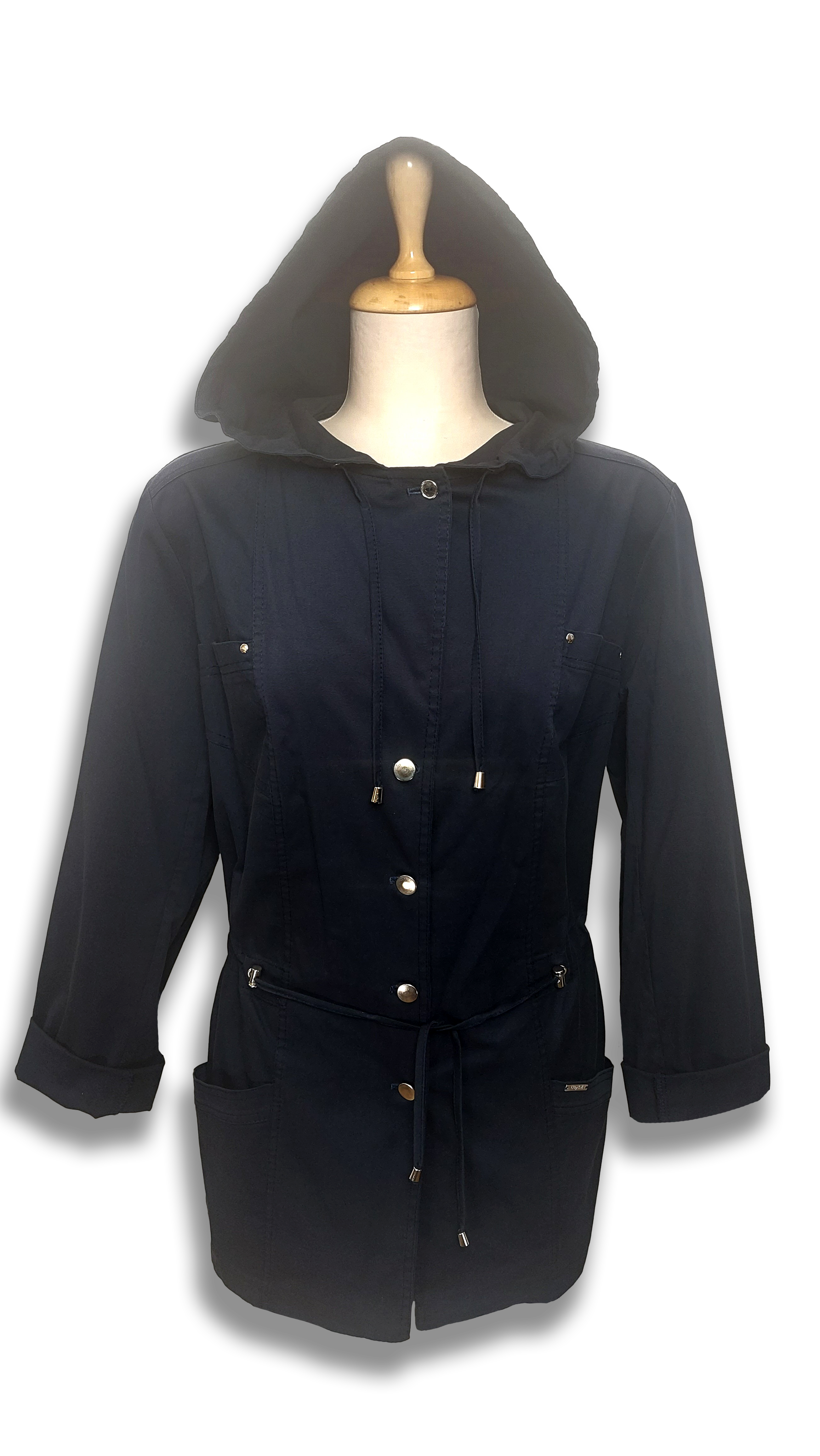 Mira hoodie dark blue blazer product image