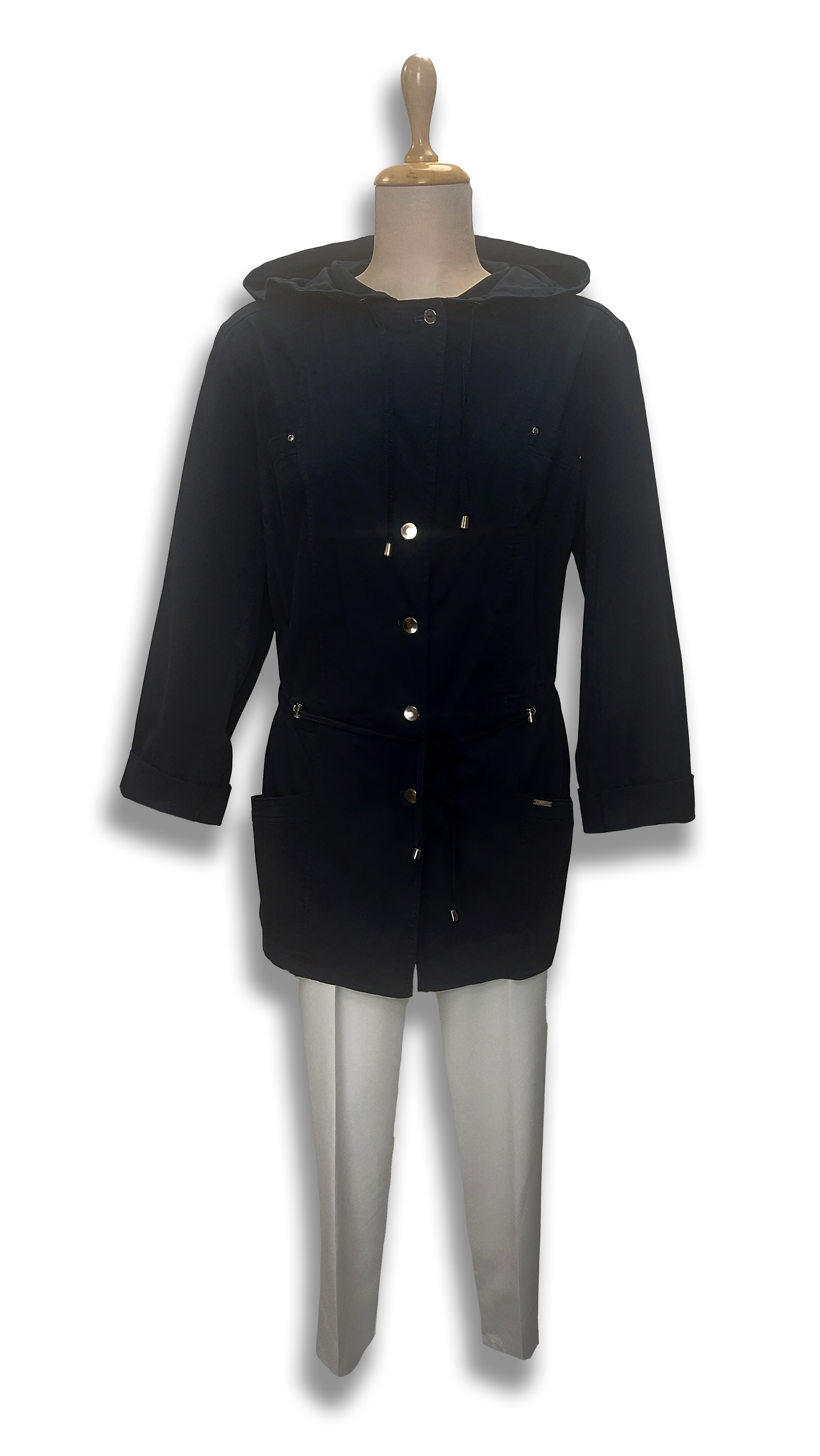 Mira hoodie dark blue blazer product image