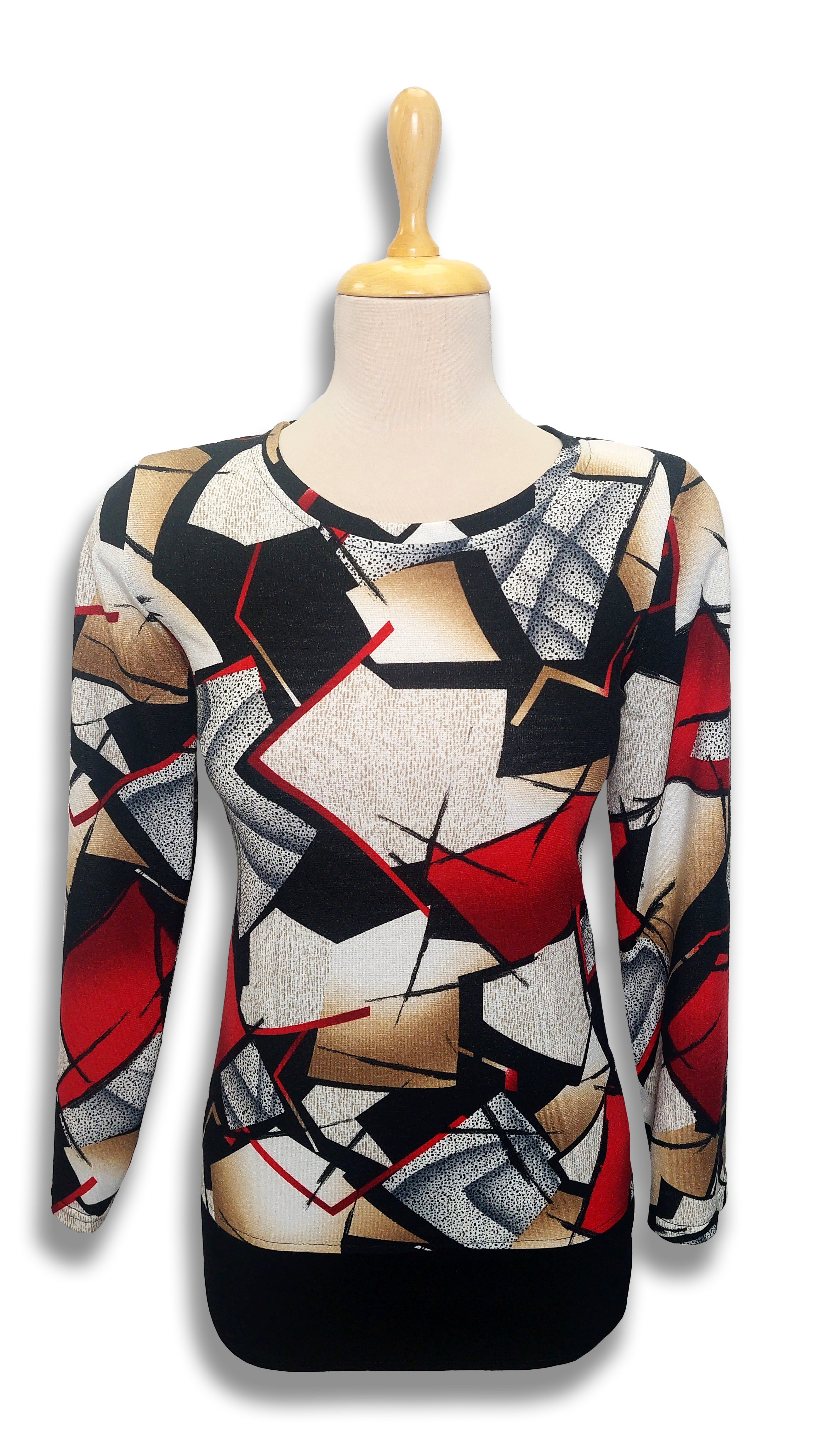 Magda has a red-brown pattern jumper product image