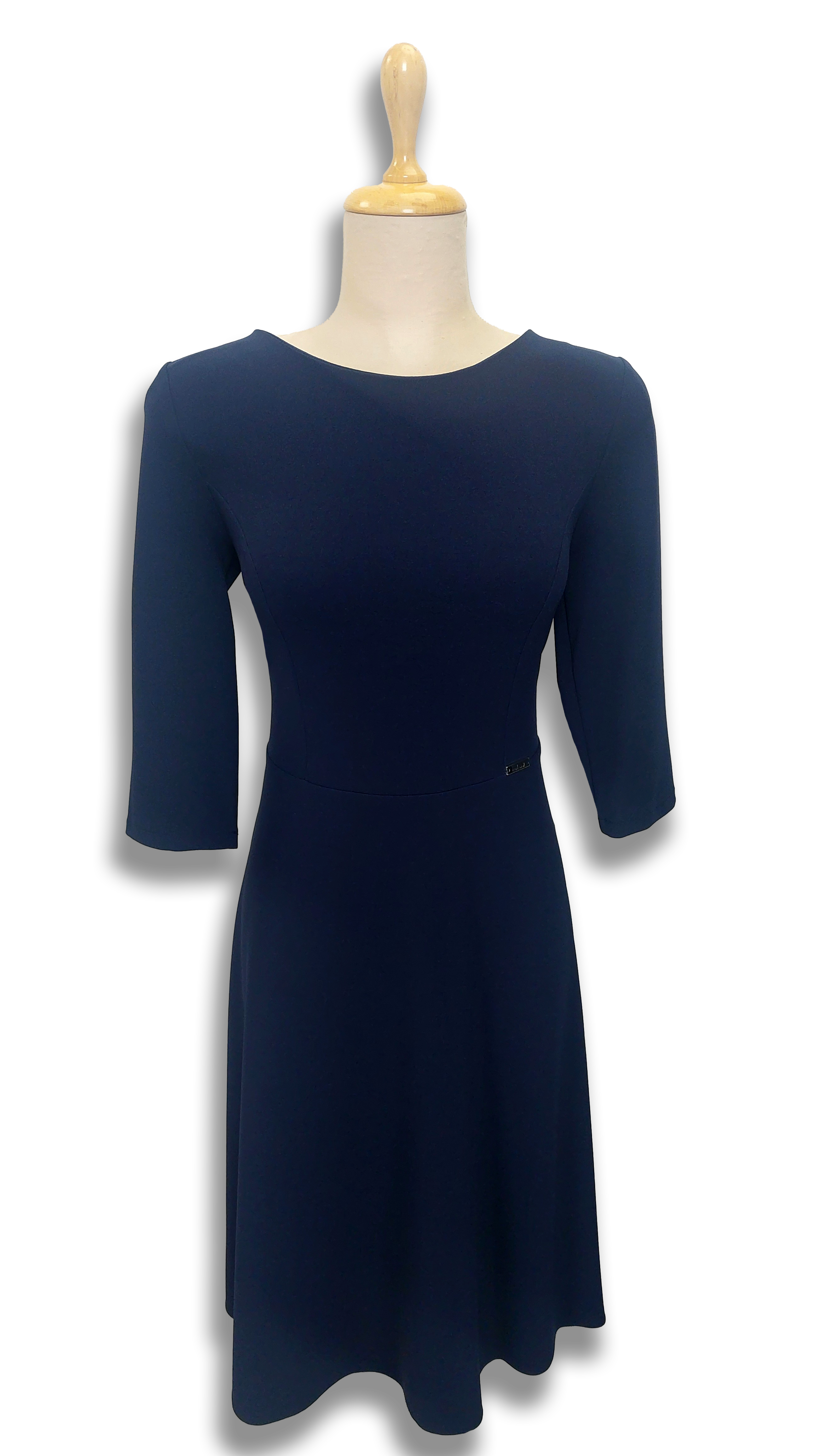 Cora expanding dark blue dress product image