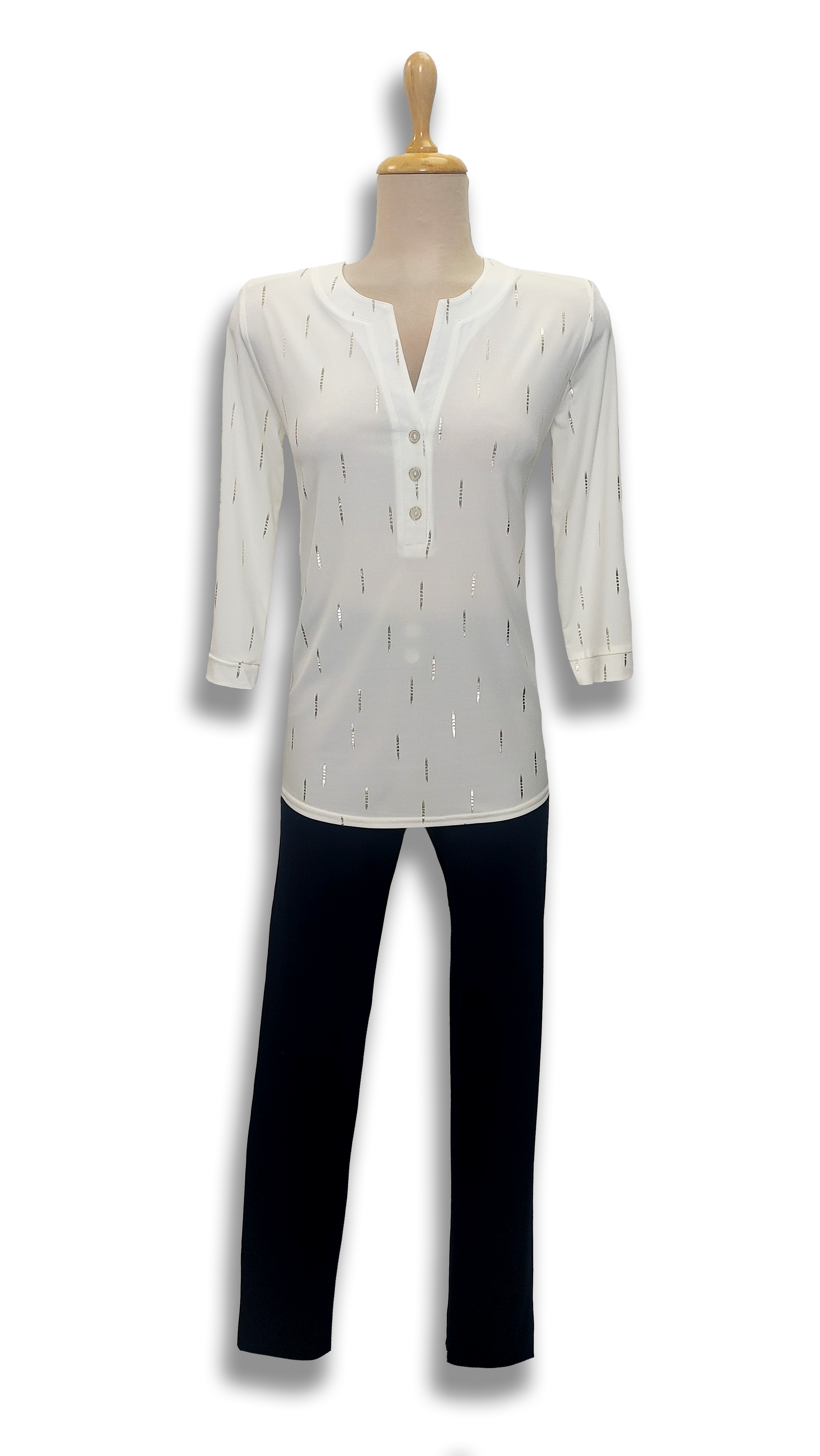 Márta cream-gold blouse product image