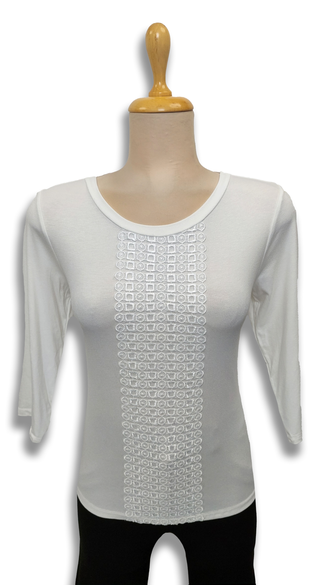 Carmen ekrü front lace long.u. polo product image
