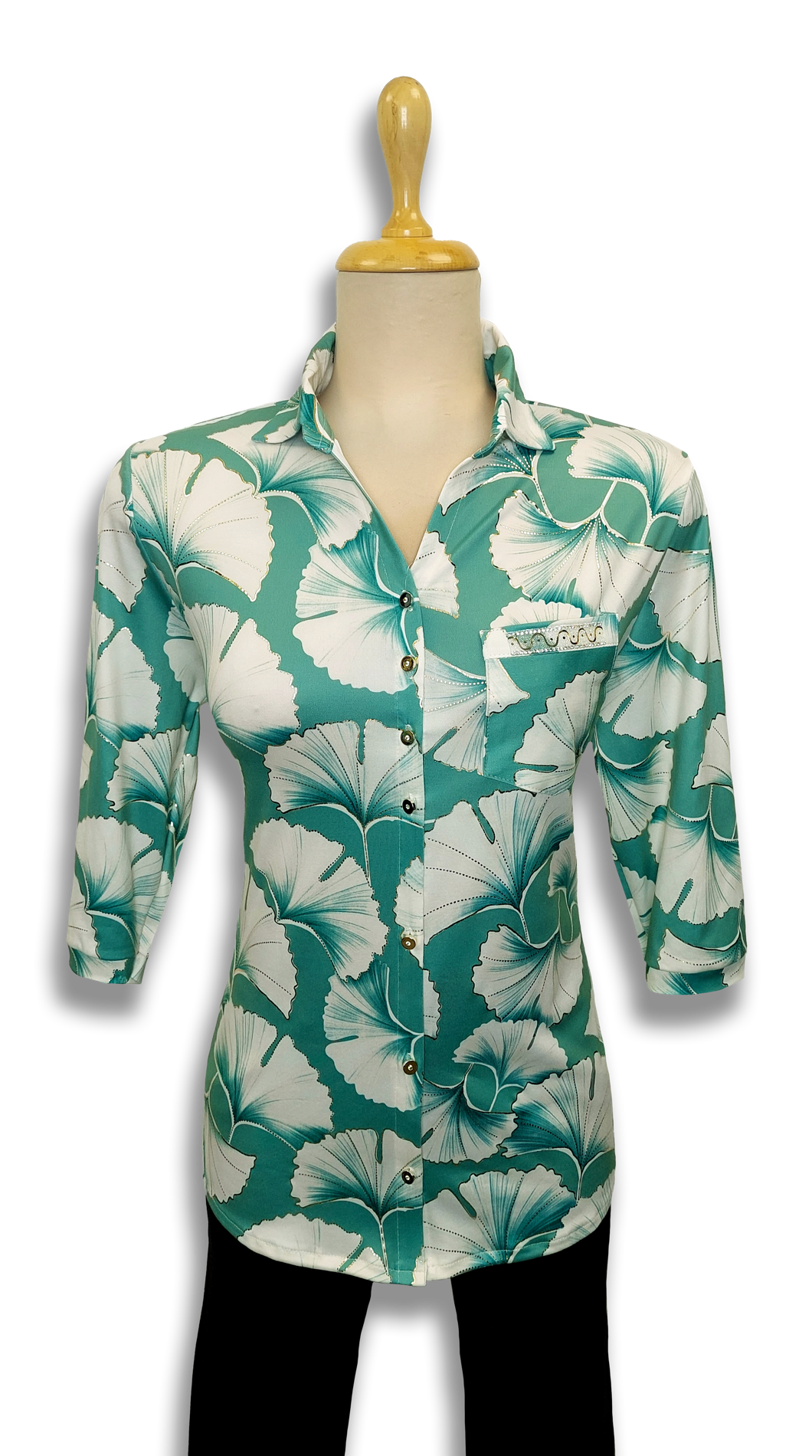 Cecil is green blouse product image