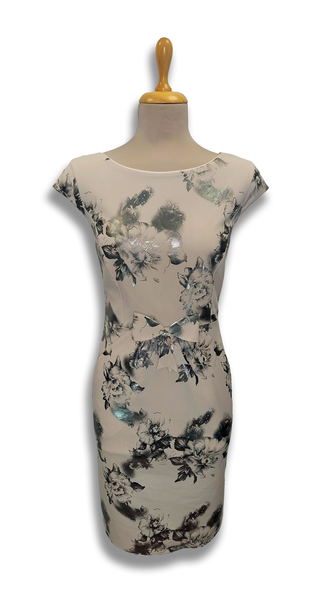 Barbara pattern bow dress product image