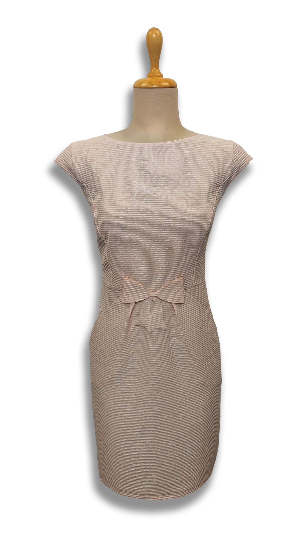 Barbara pink bow dress product image