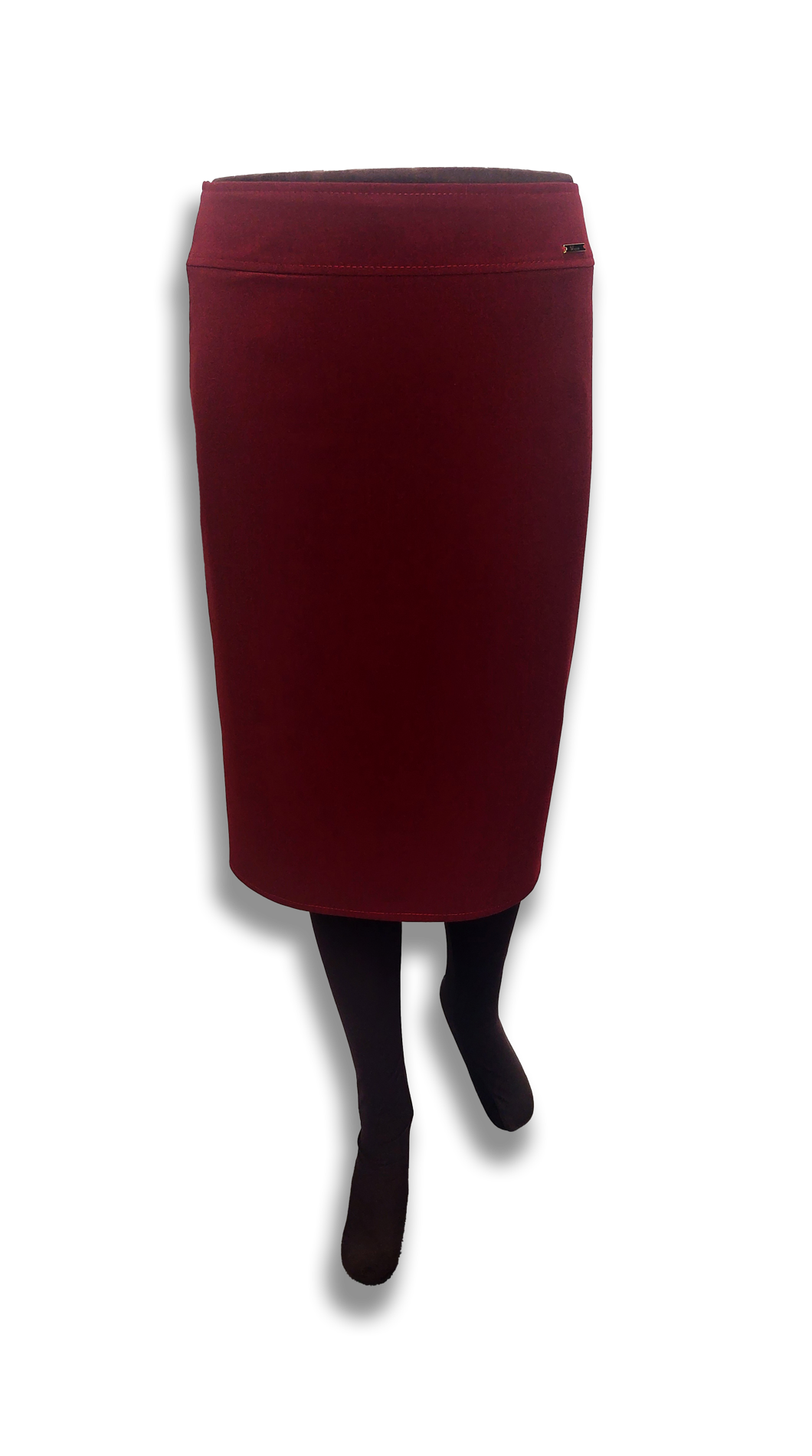Dahlia burgundy smooth skirt product image