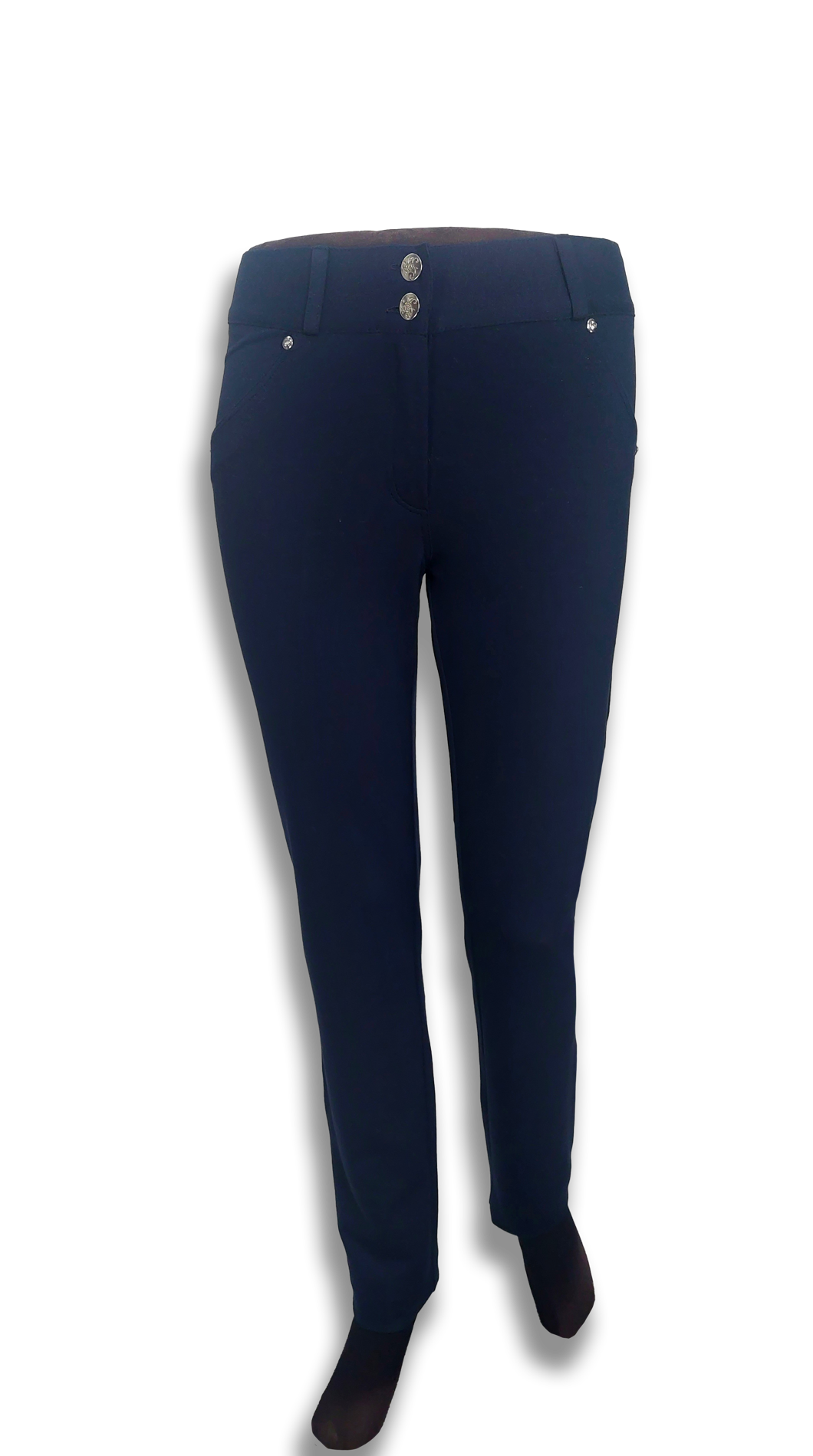 Paula dark blue waistcoat pants product image