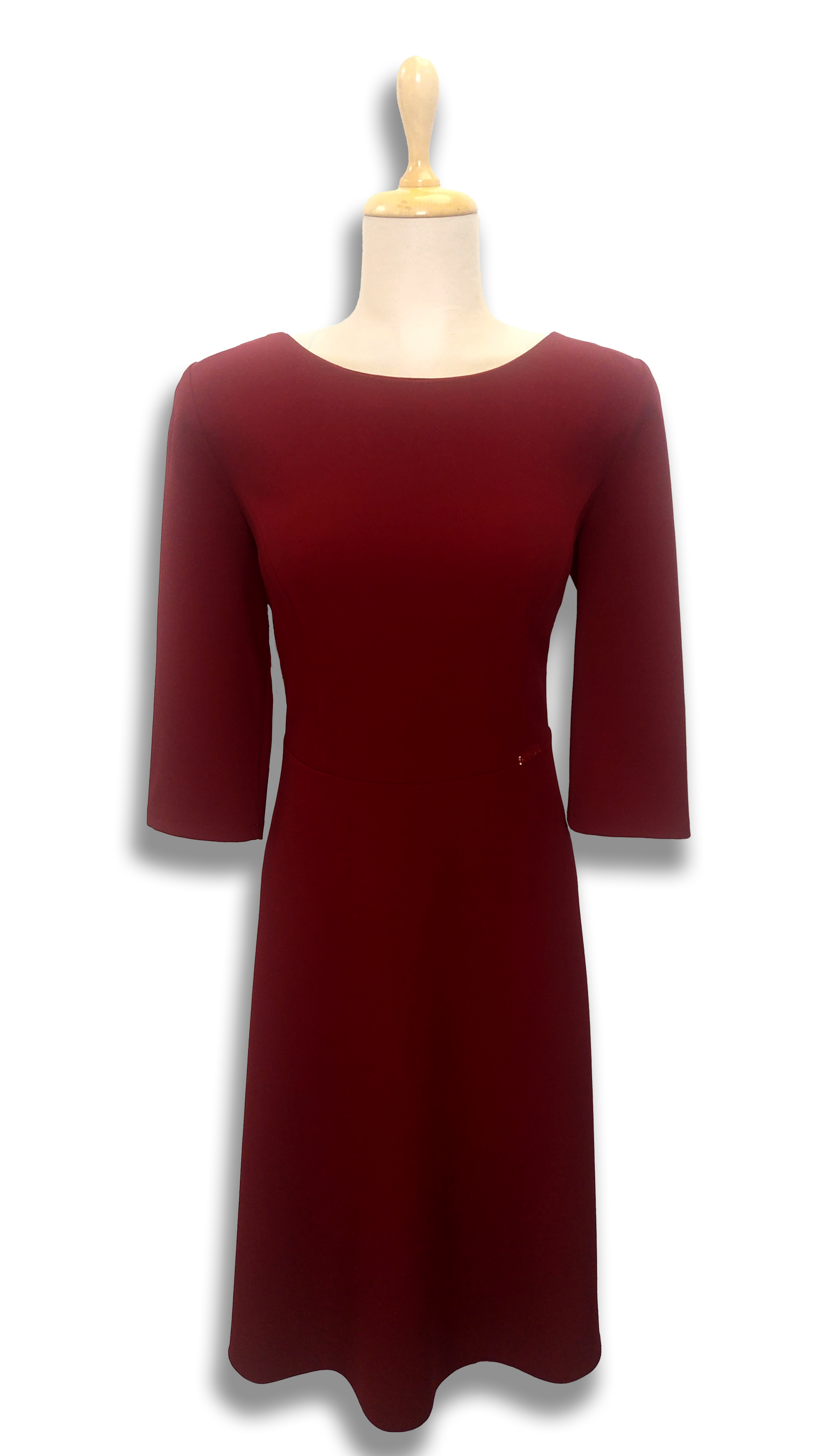 Cora expanding burgundy dress product image