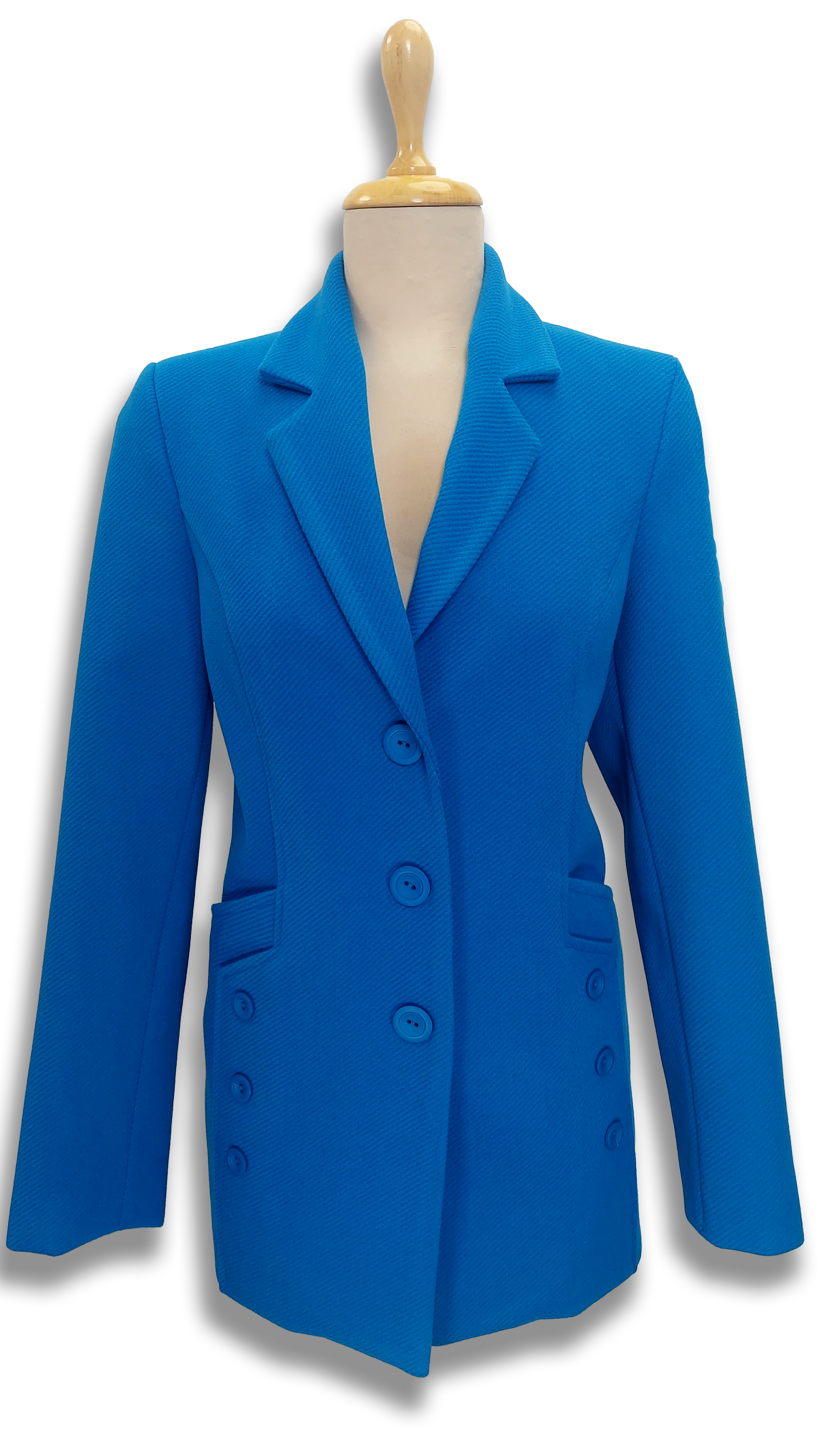 Camel blue short coat product image