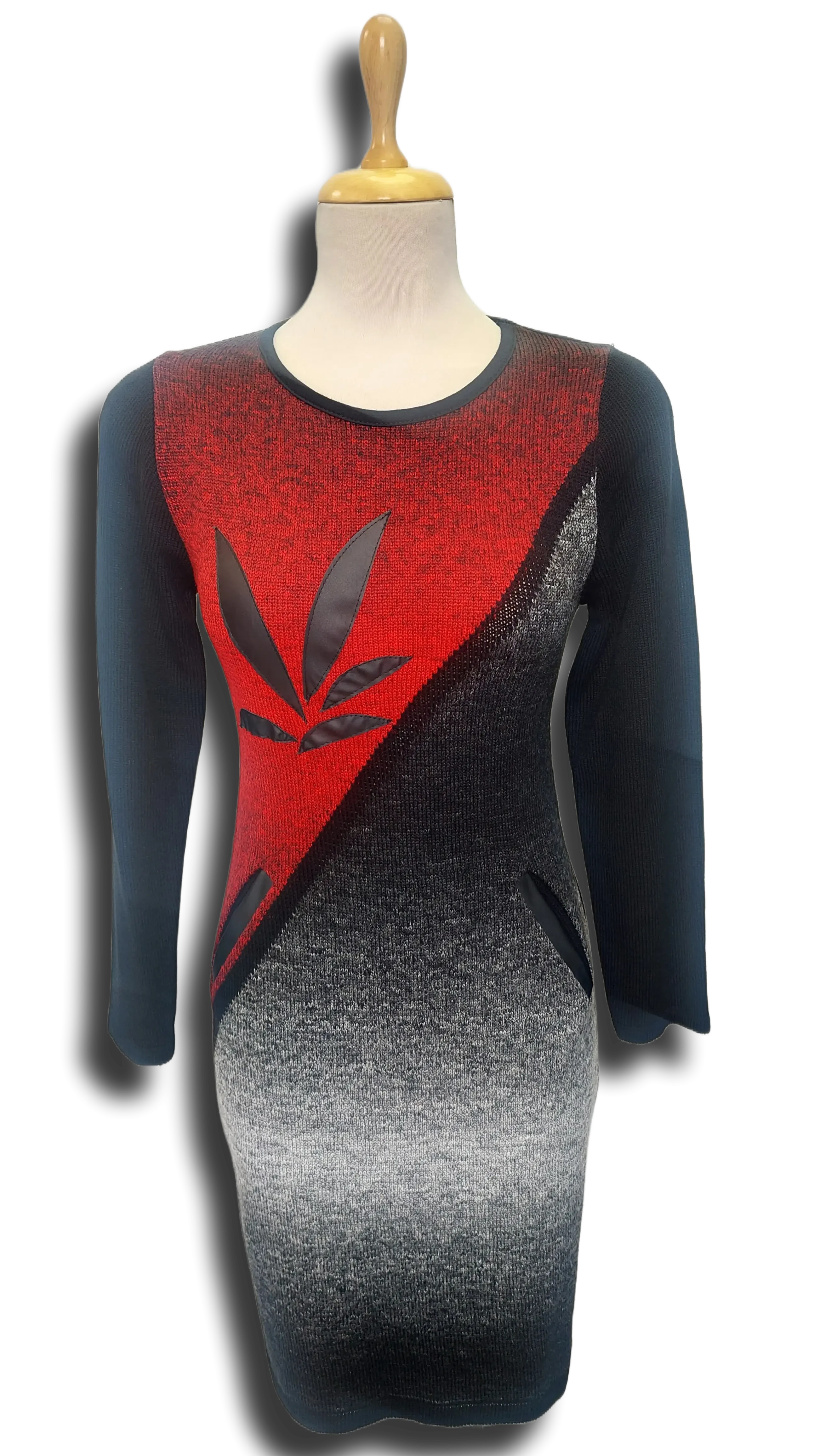 Zora has red leaves dress product image