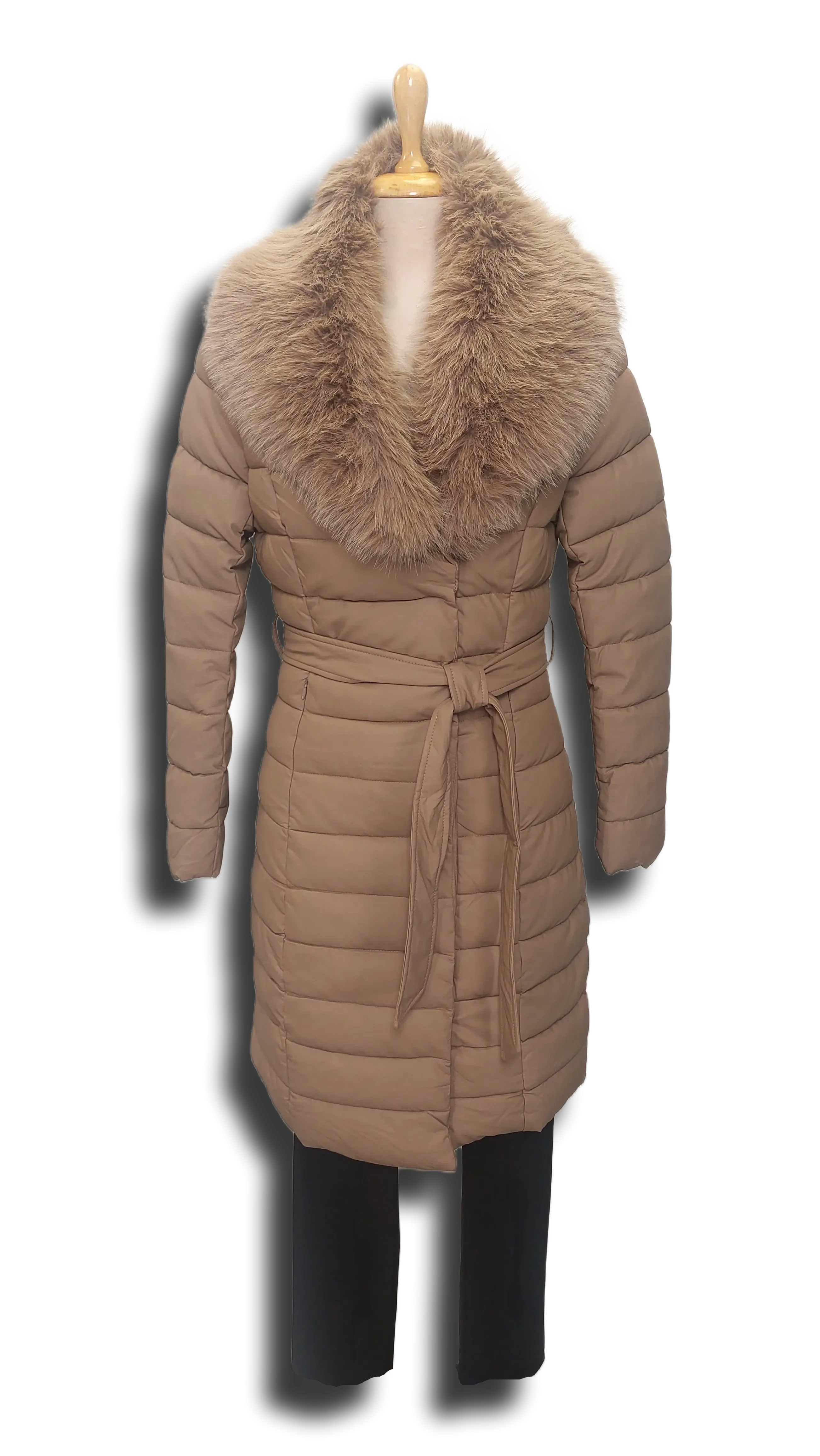 Melinda long cappuccino jacket product image