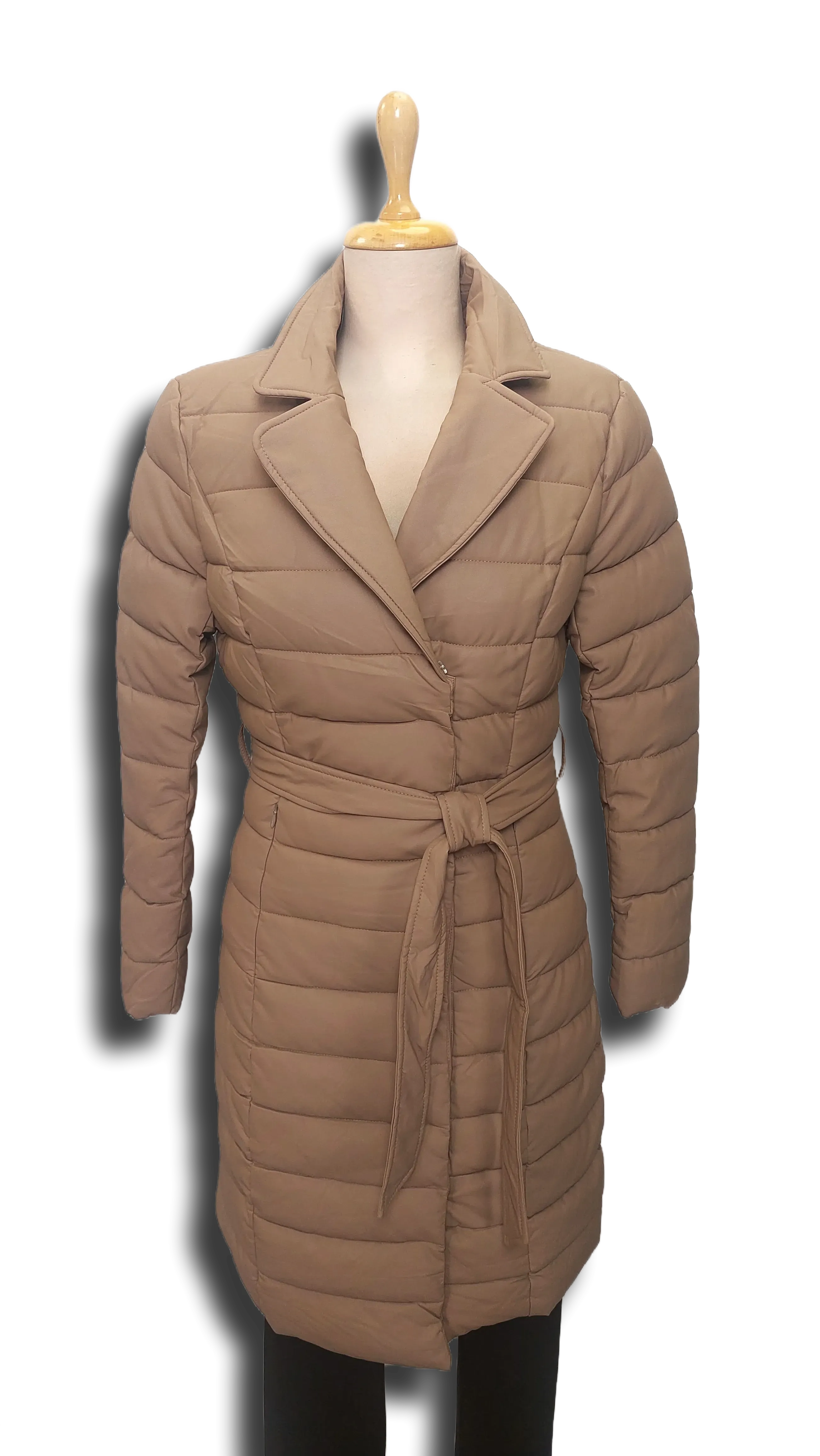 Melinda long cappuccino jacket product image