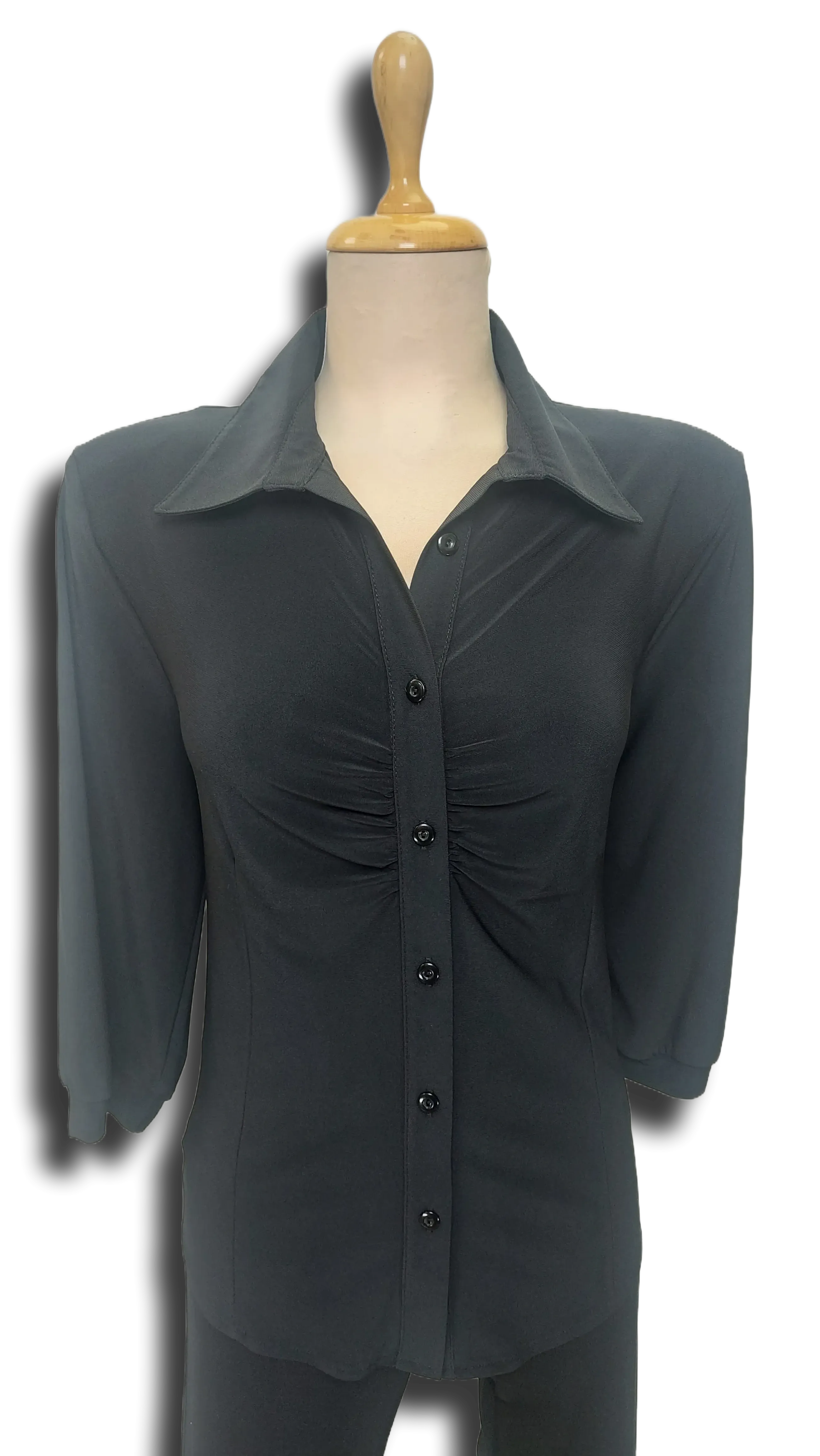 Edyta is black shirt blouse product image