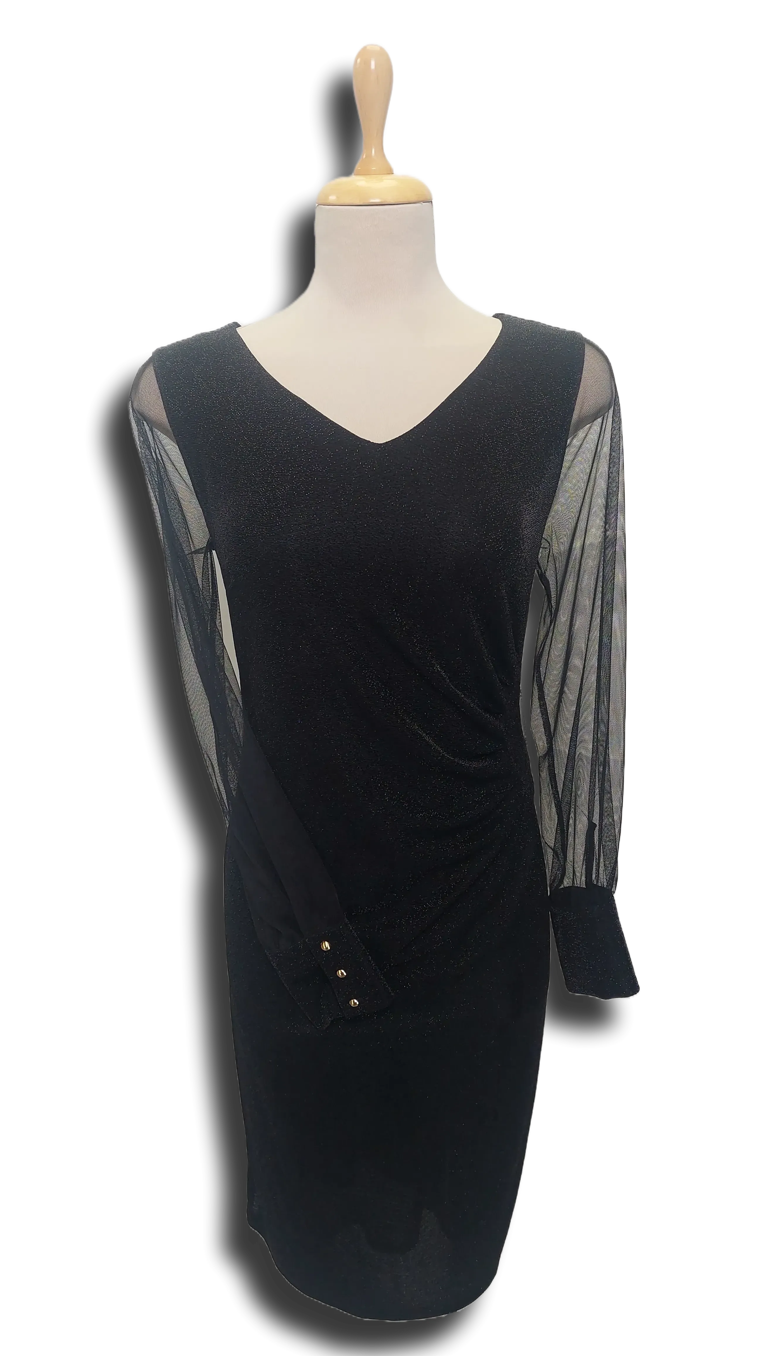 Tilda dress black lurex dress product image