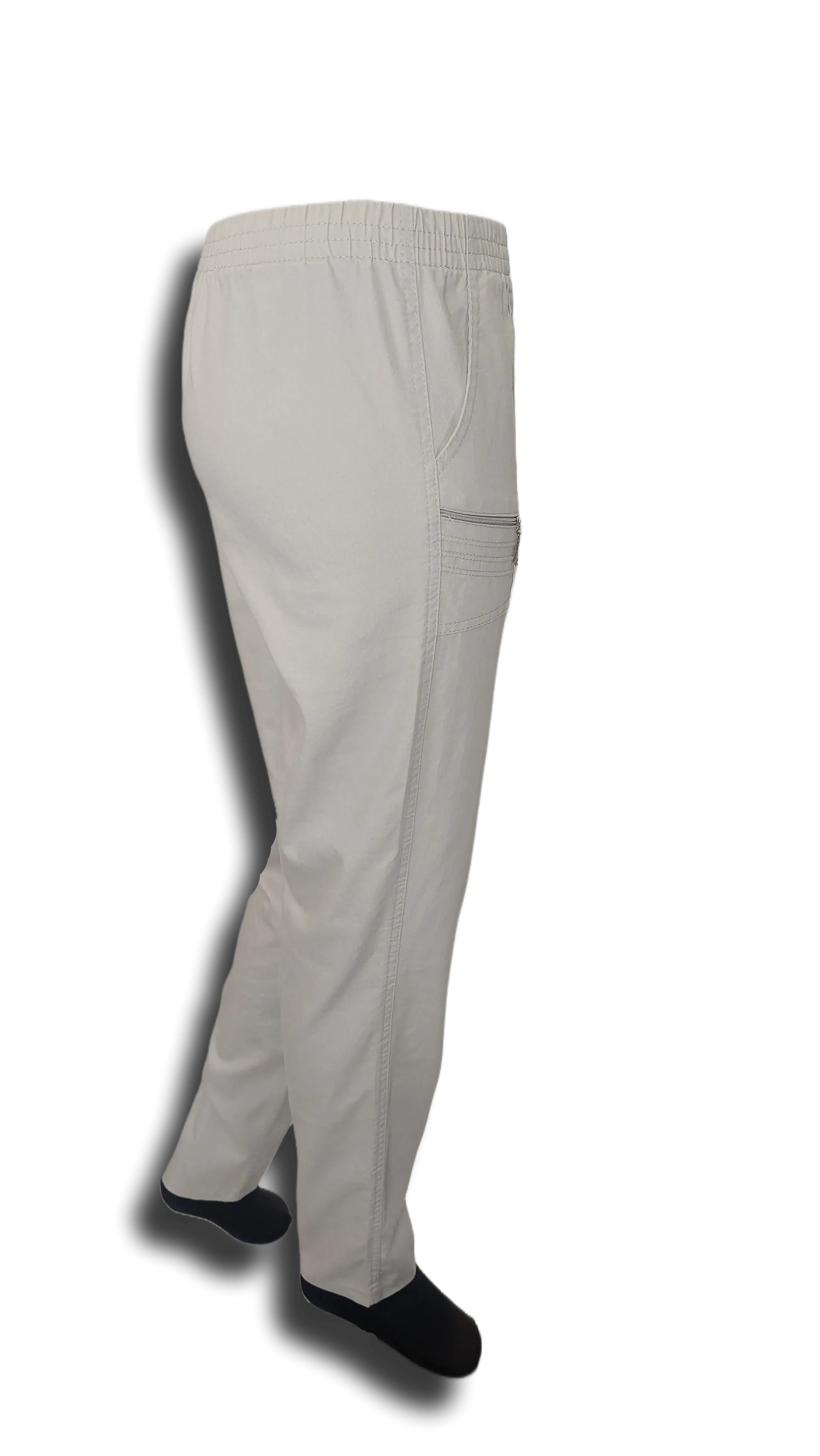 Ivett linen long drab pants product image