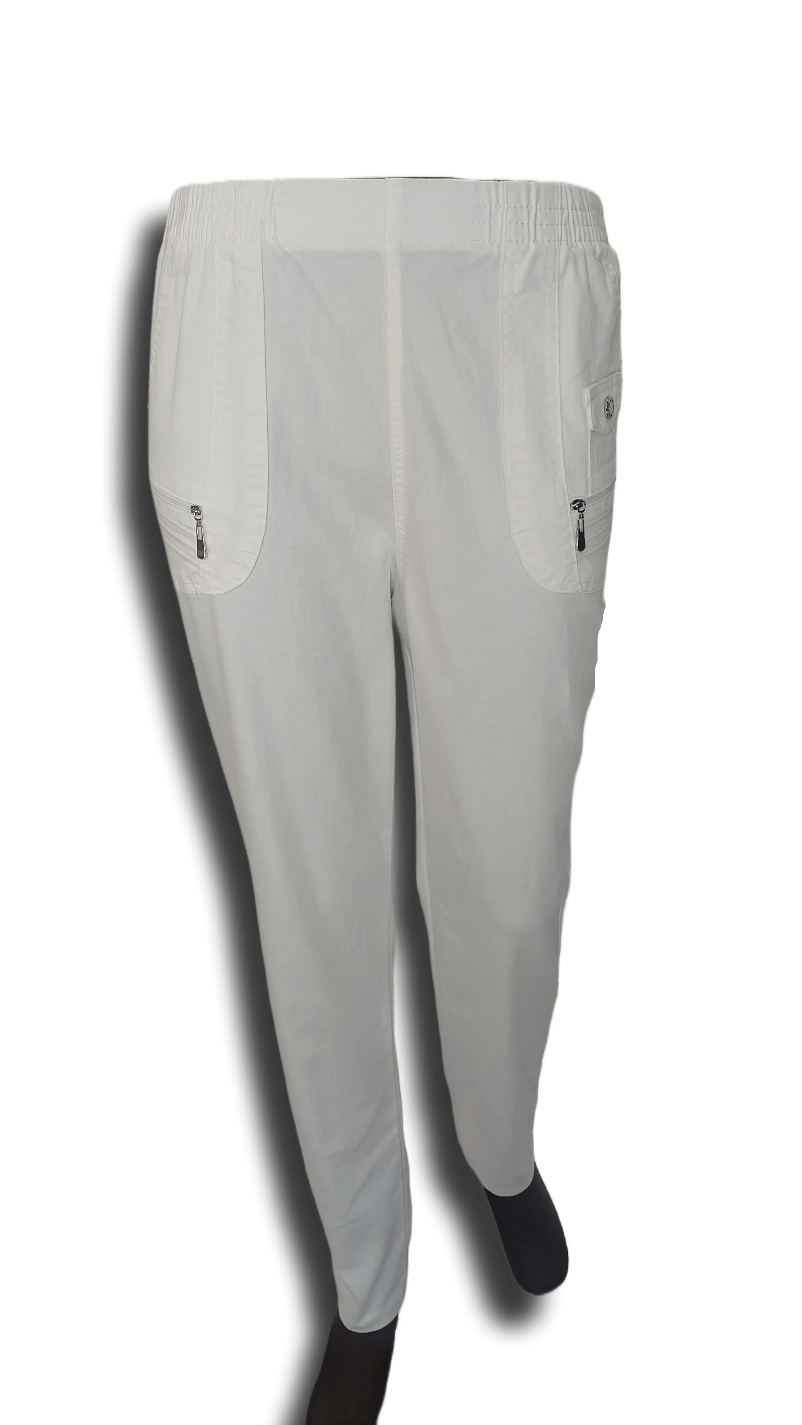 Ivett linen long white pants product image