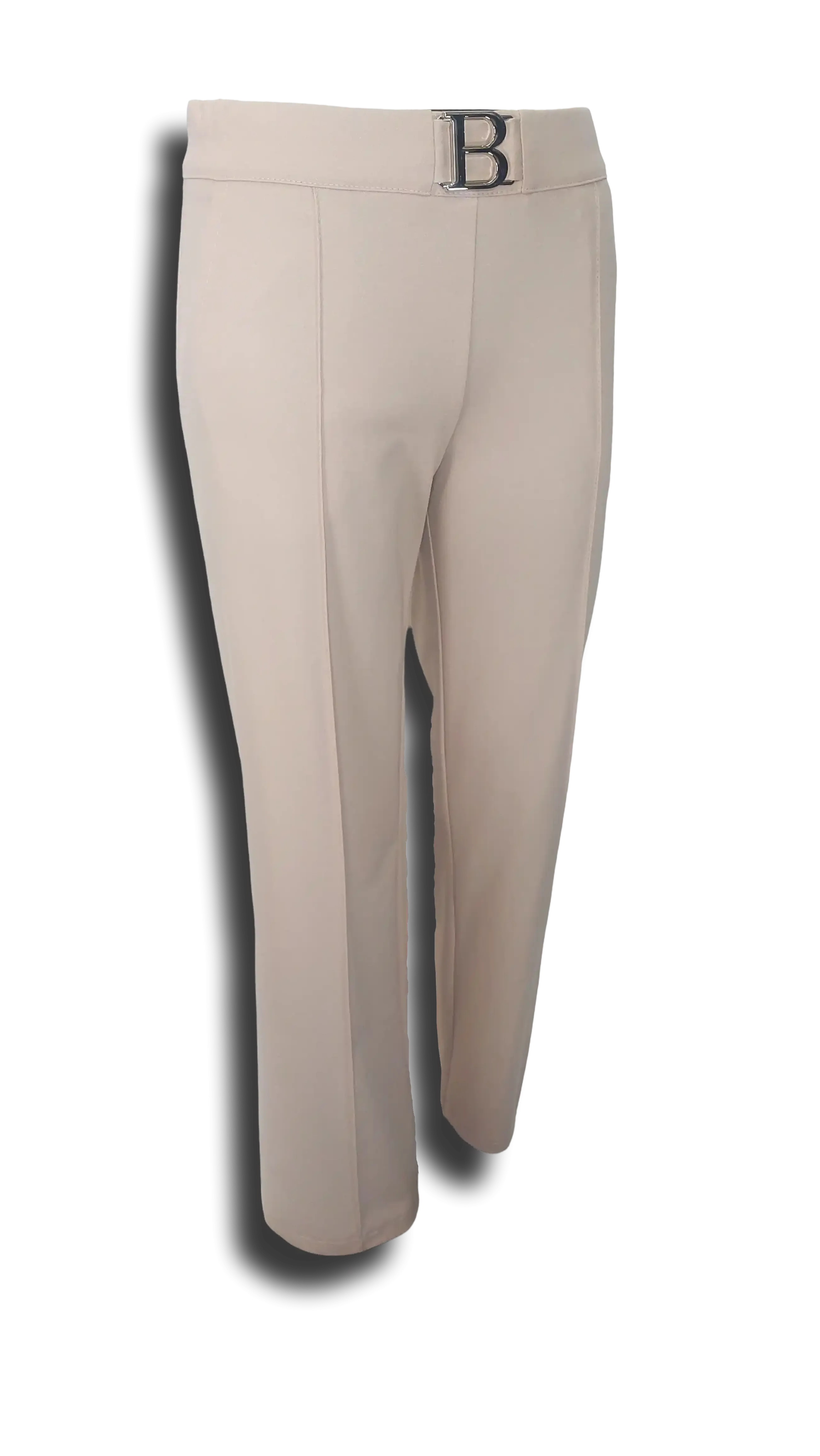 Nora wide leg beige pants product image