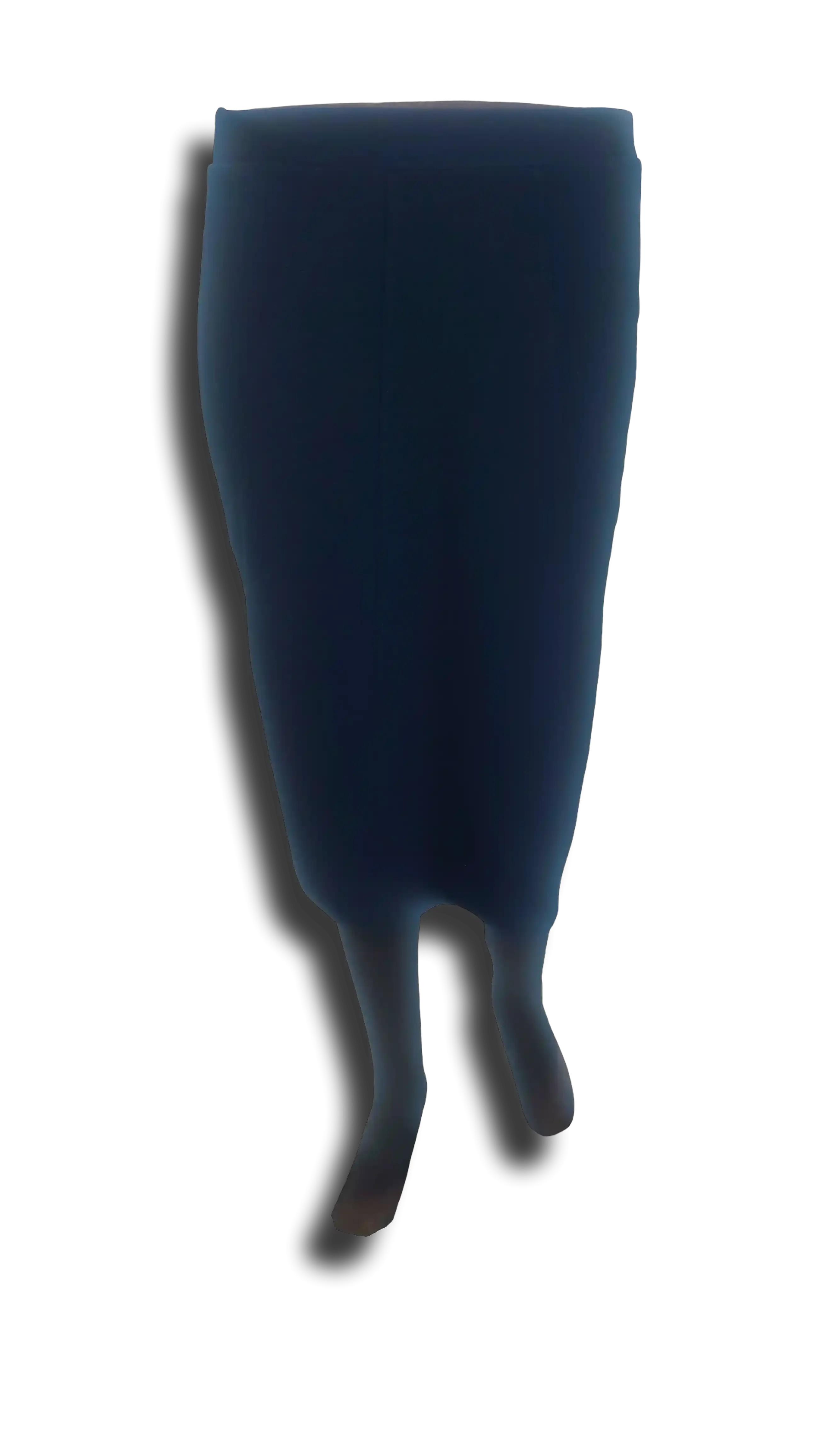 Rose straight short dark blue skirt product image