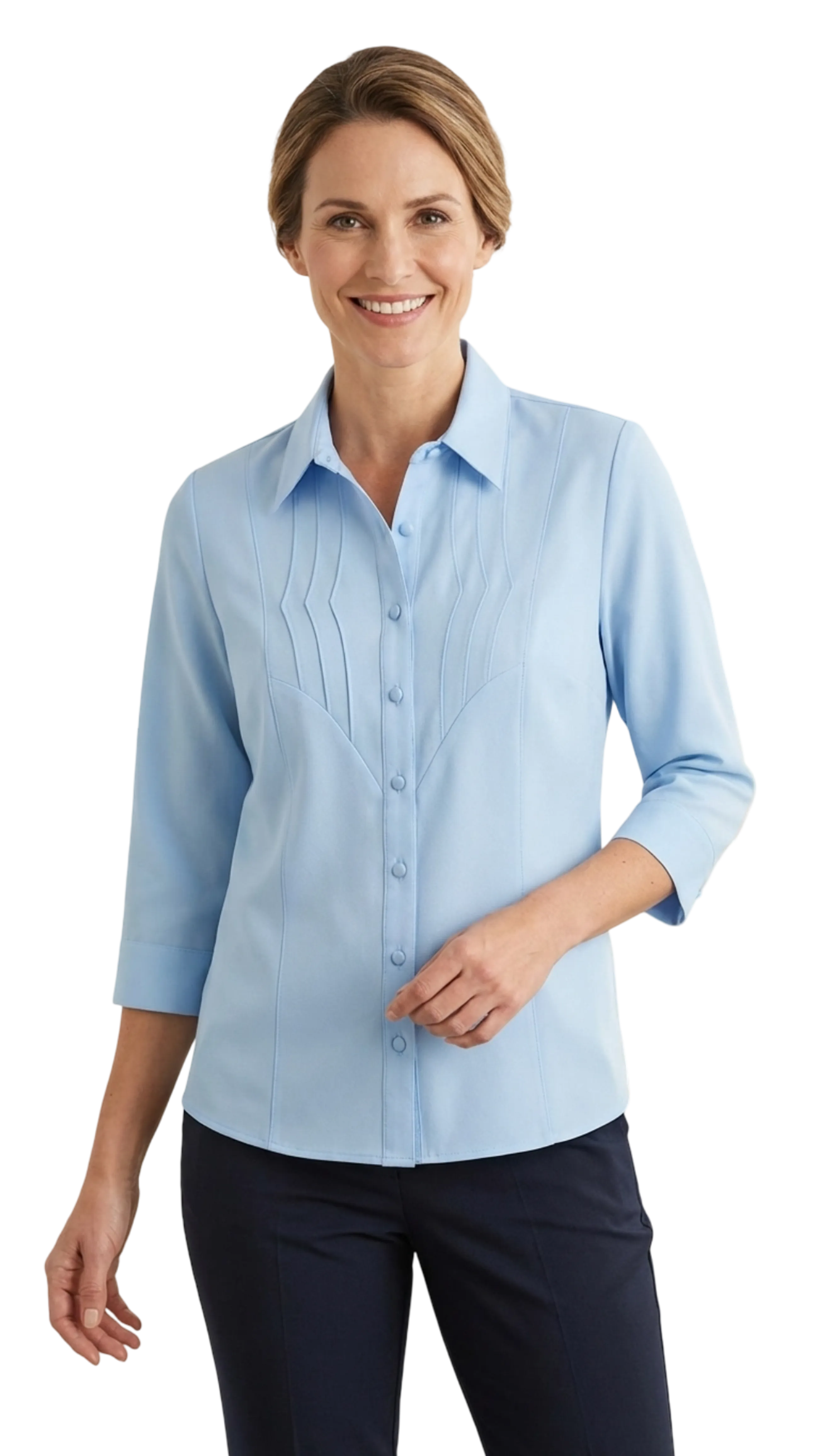 Early light blue shirt blouse product image