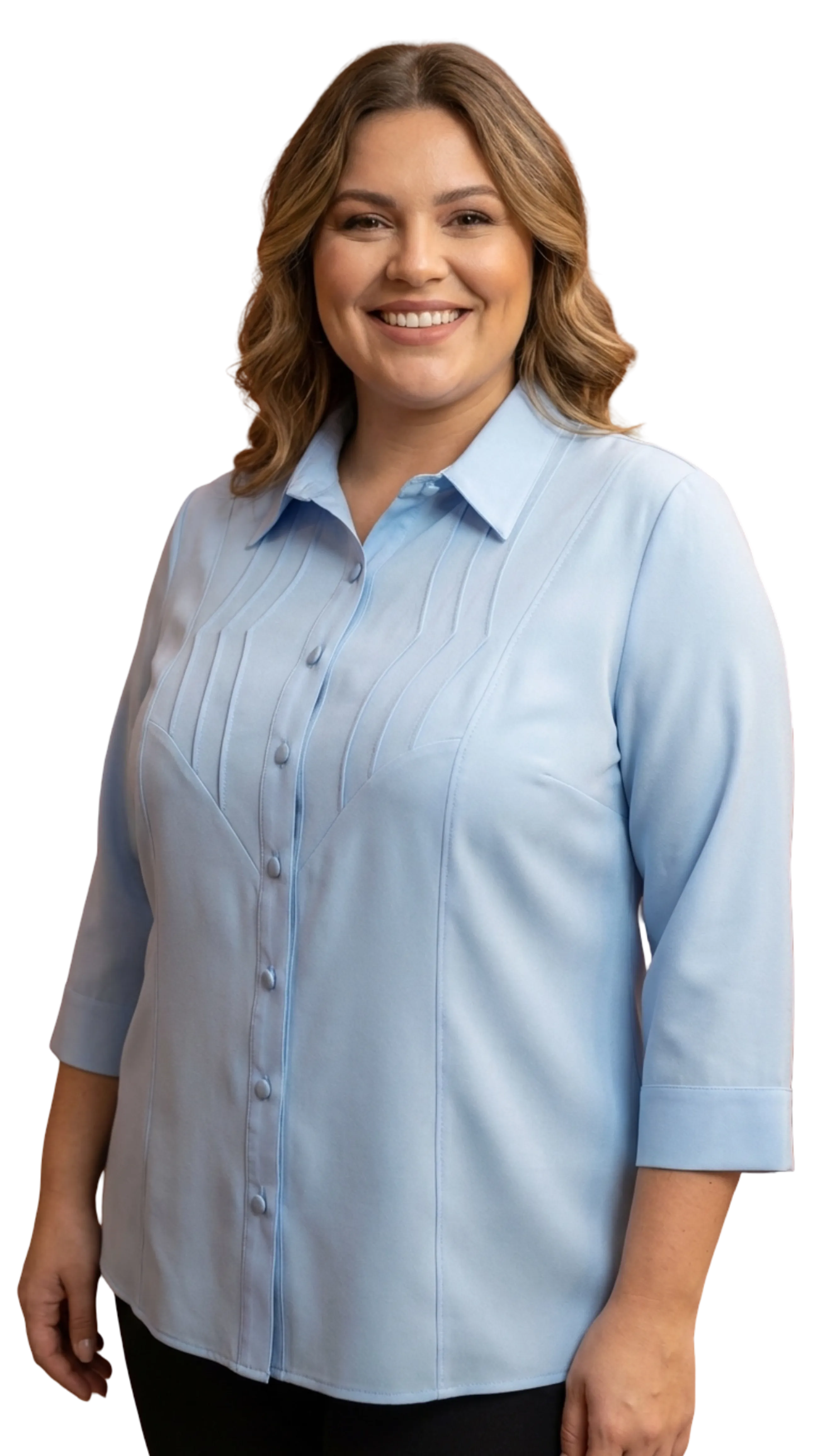 Early light blue shirt blouse product image