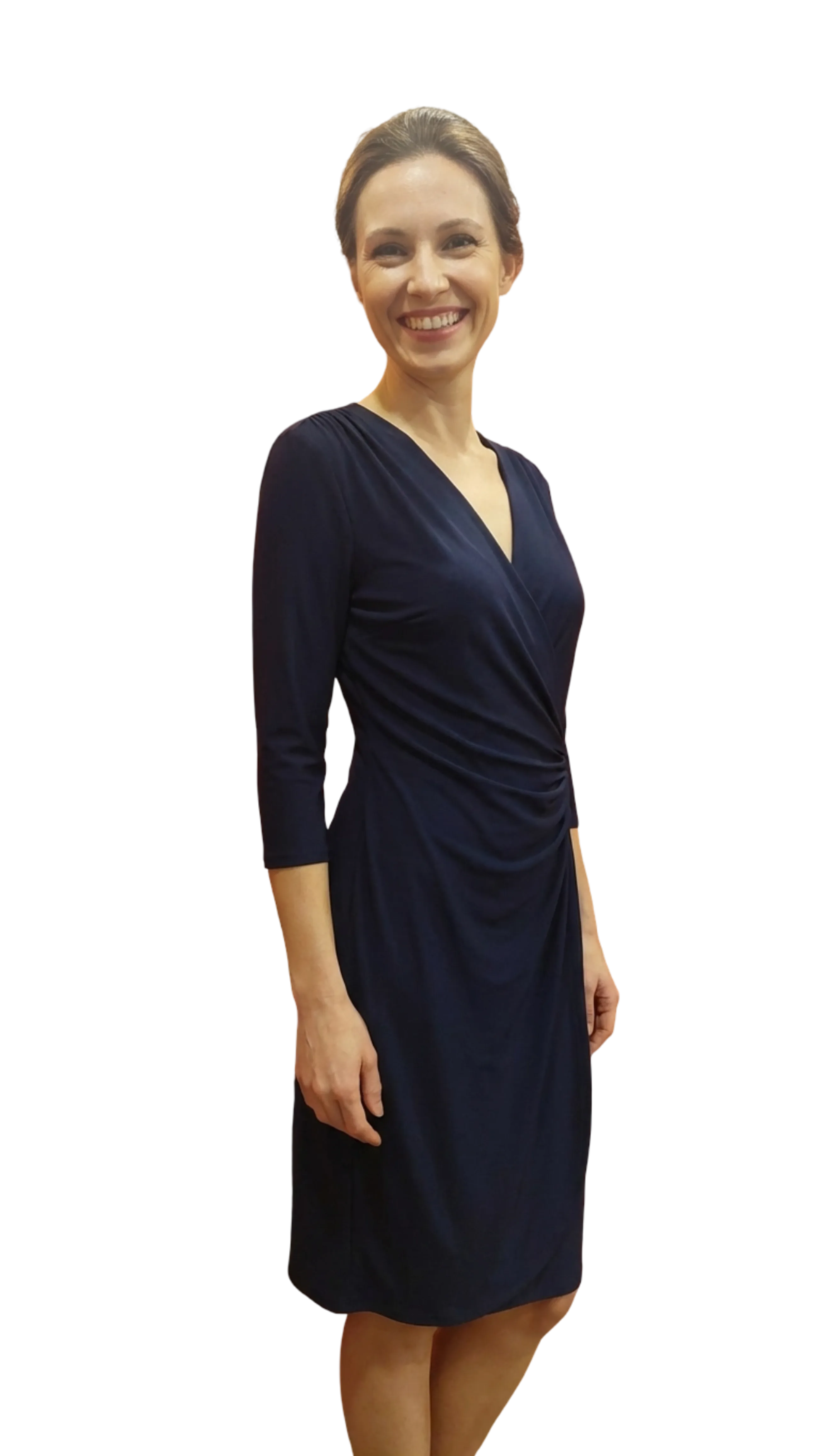 Réka drew dark blue dress product image