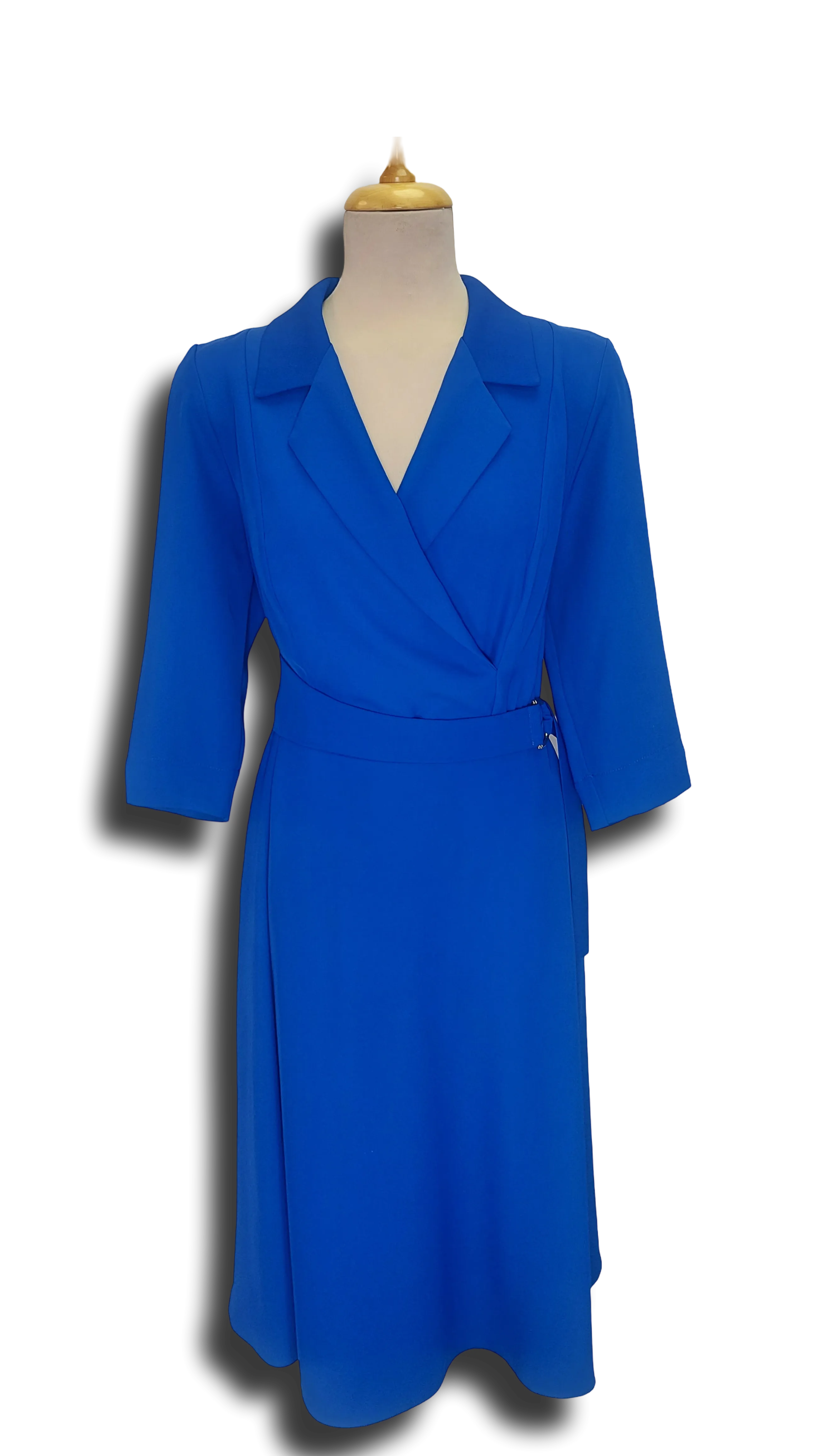Margó royal blue collar dress product image