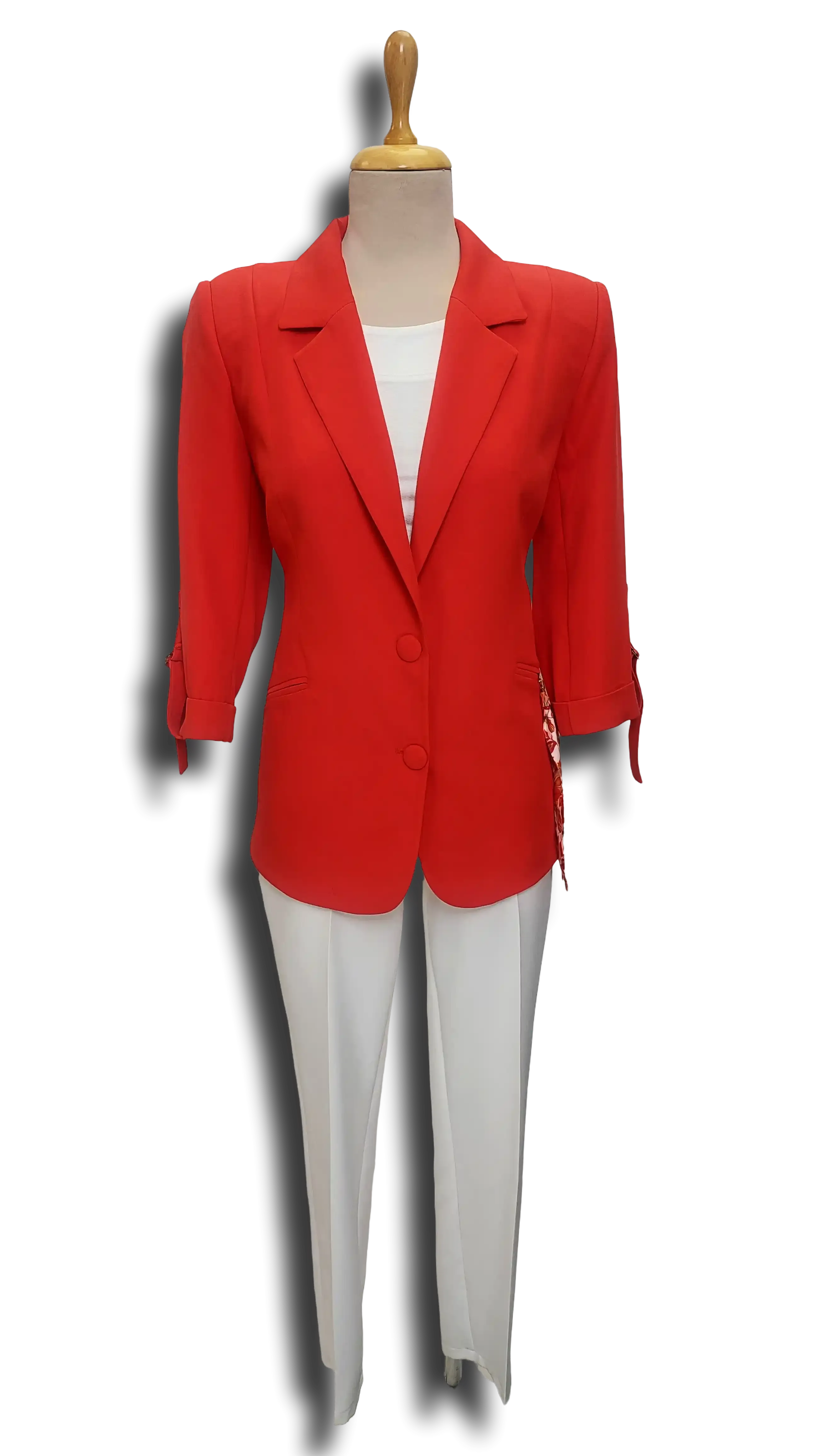 Ballerina red blazer product image