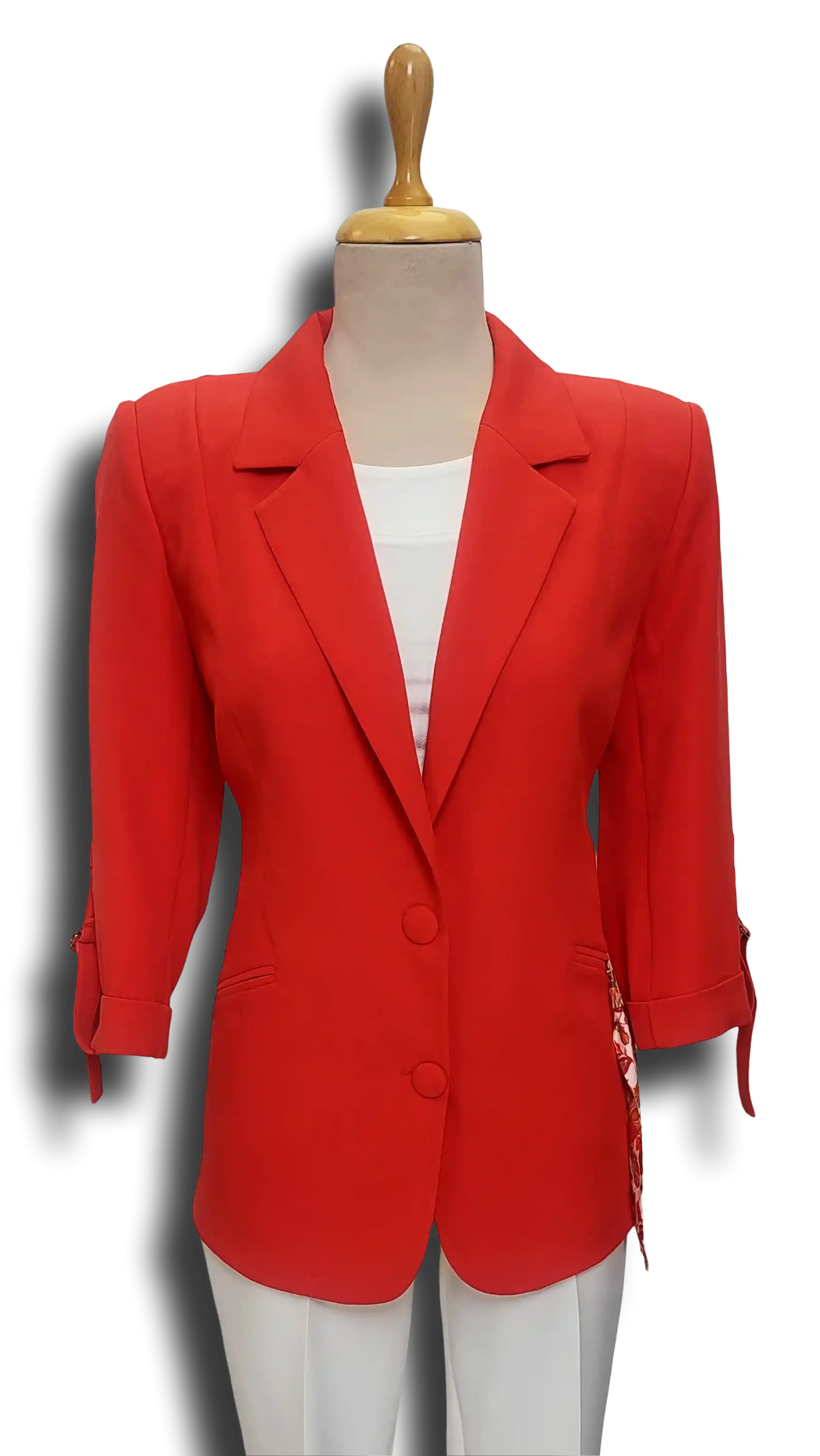Ballerina red blazer product image
