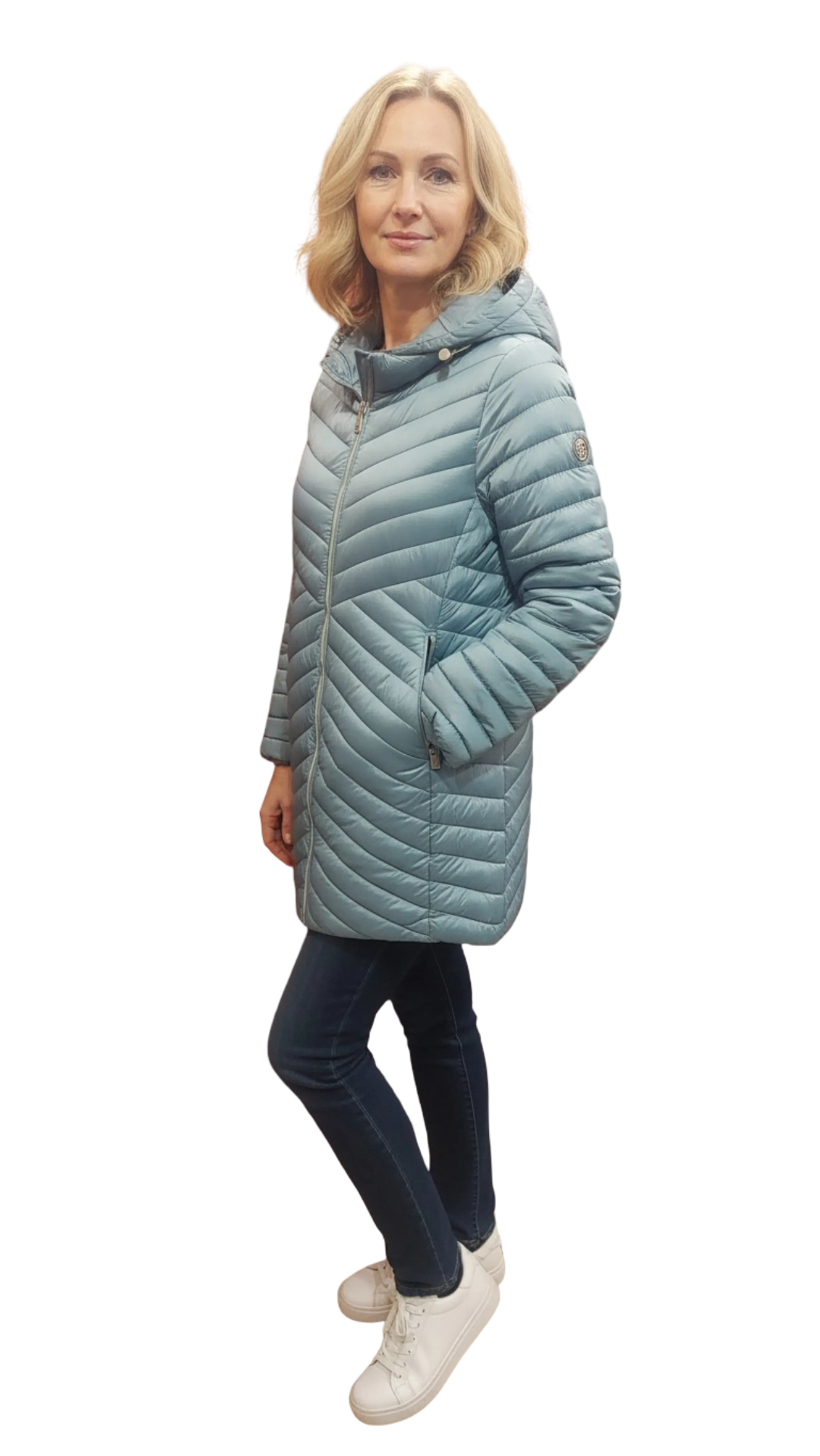 Slide medium blue jacket product image