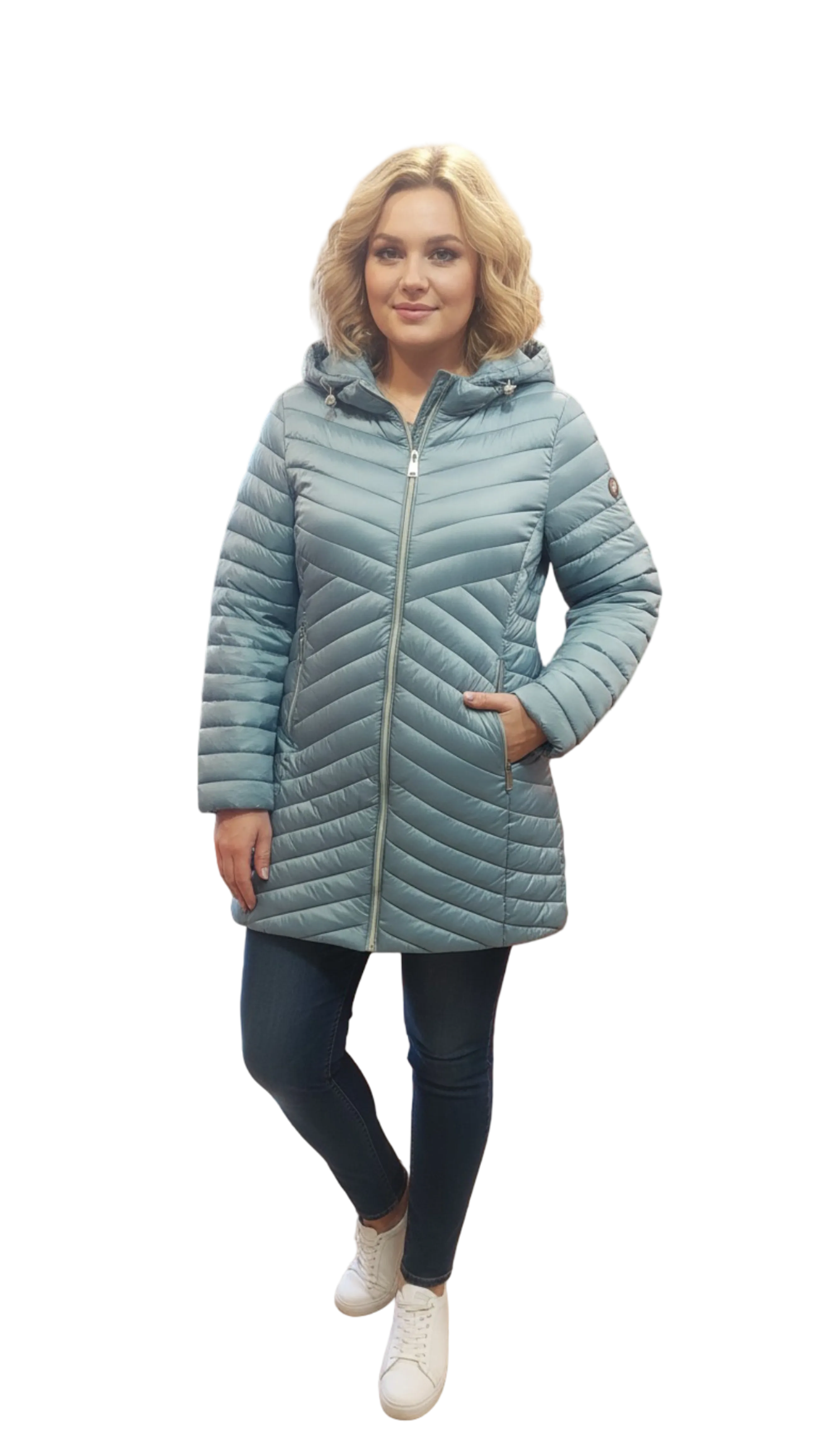 Slide medium blue jacket product image