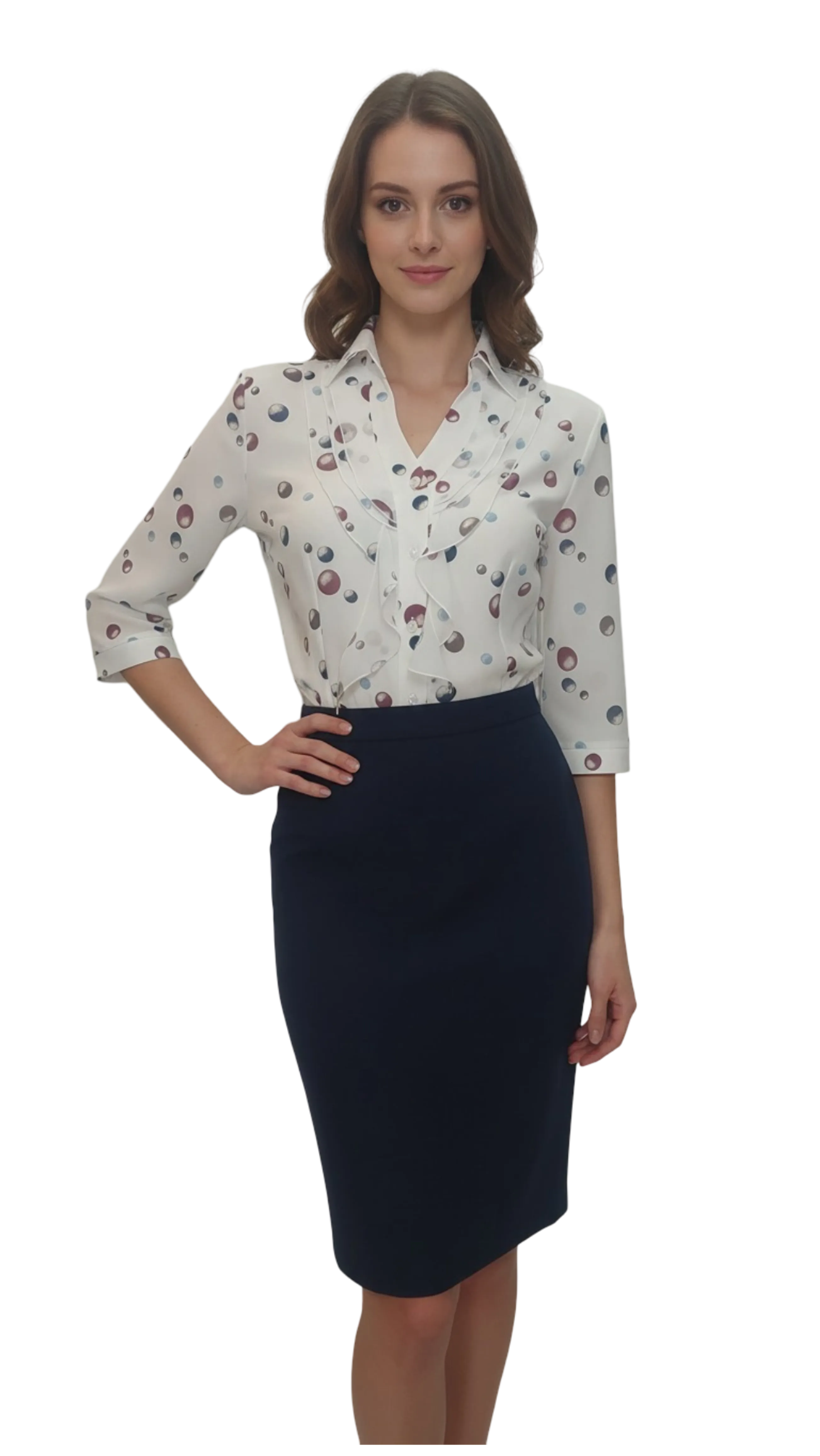 Gabriella slobbery spotted blouse product image
