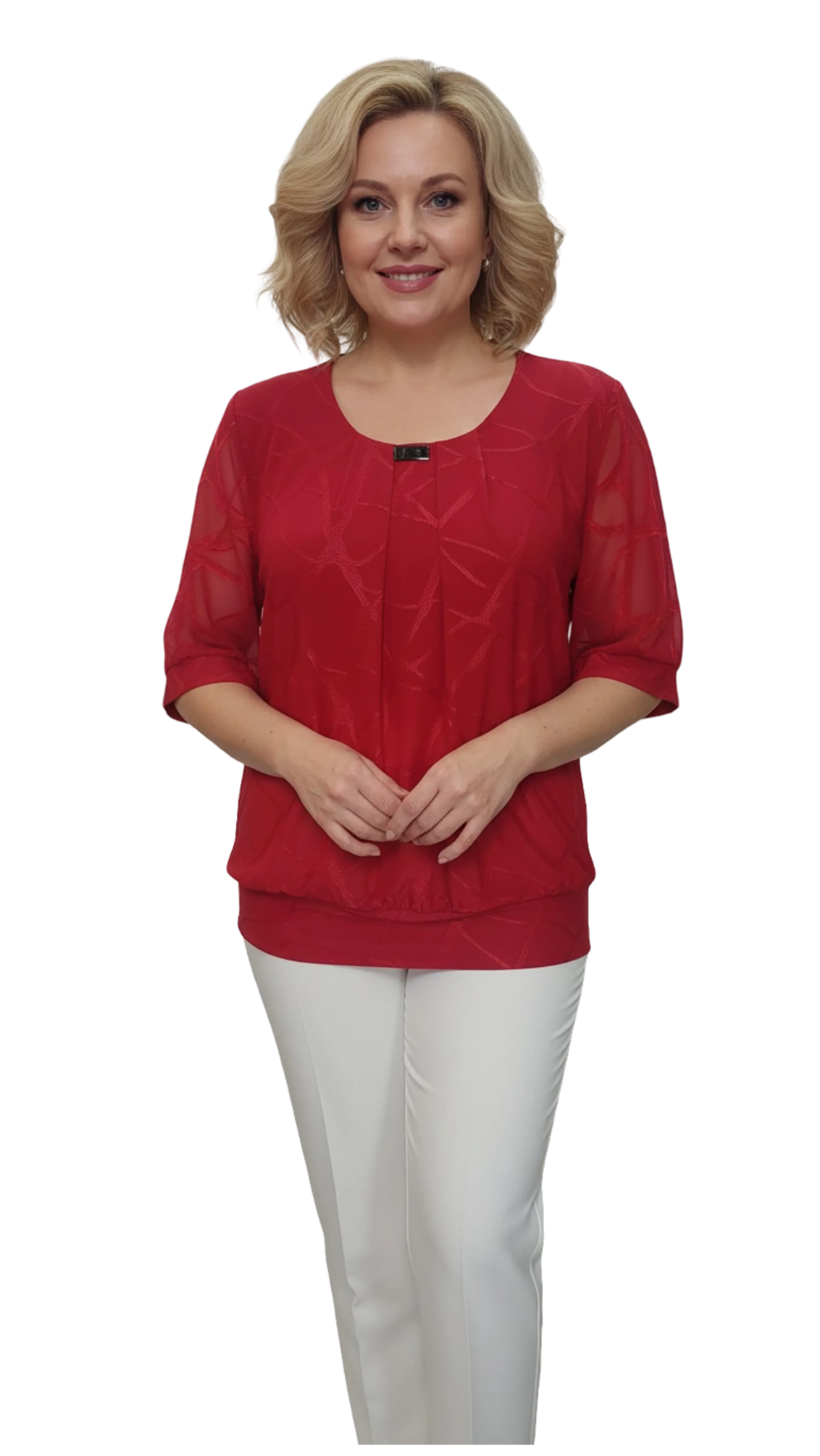 Juliet red blouse product image
