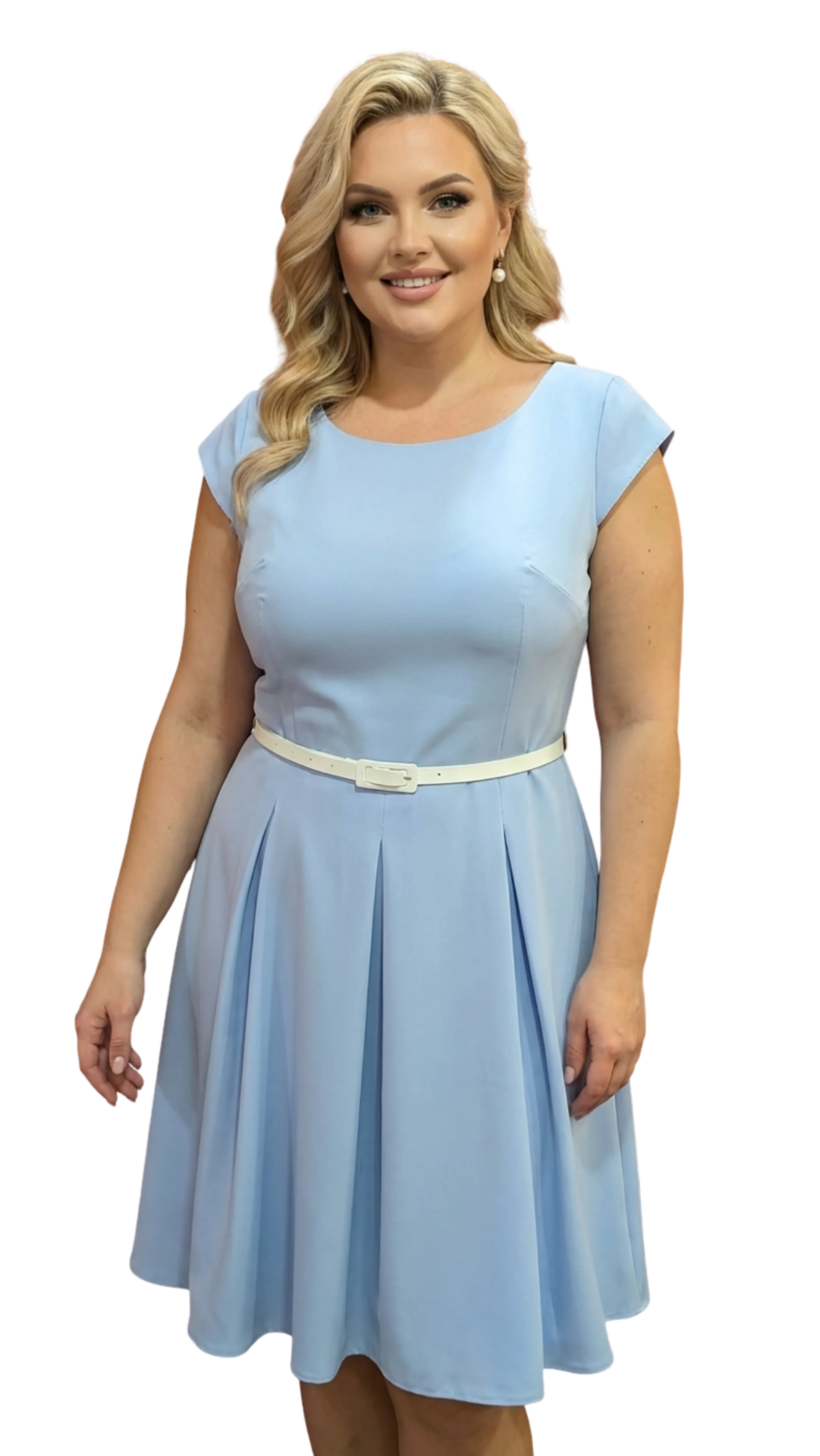 Gitta light blue dress product image