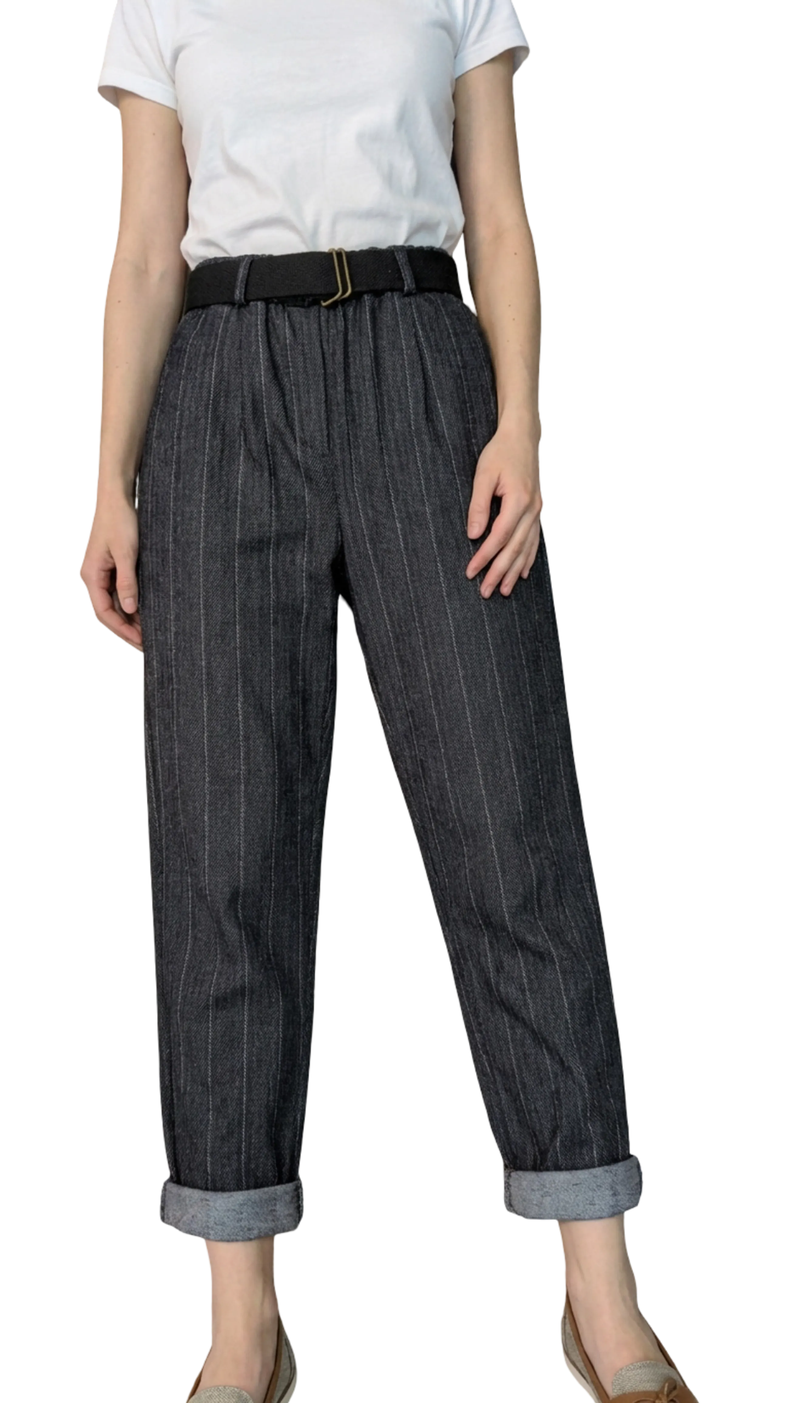 Dia jeans striped pants product image