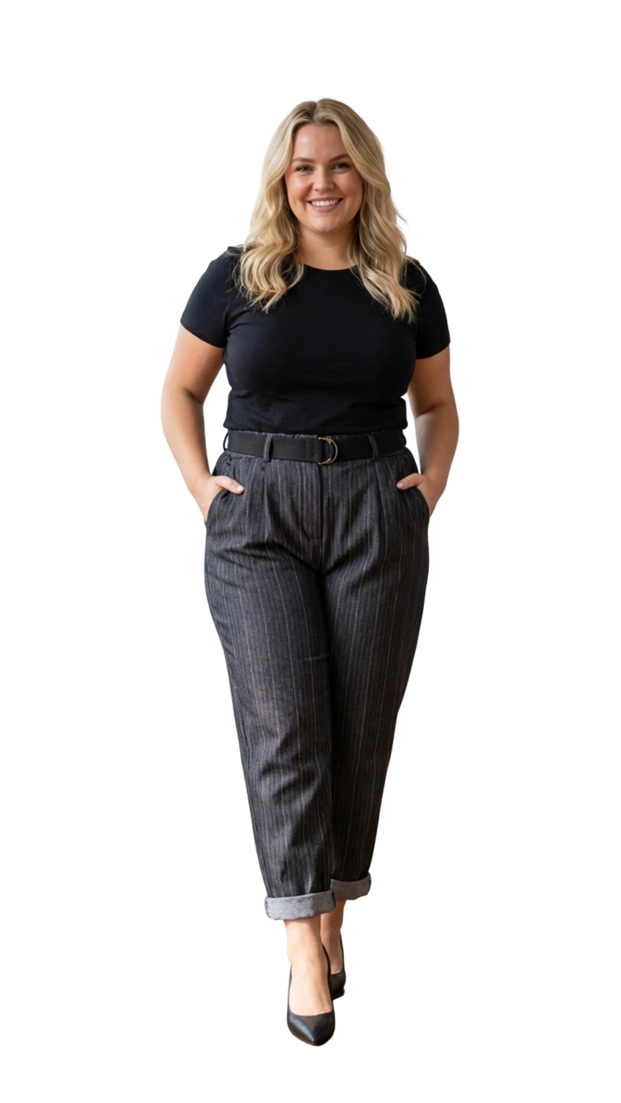 Dia jeans striped pants product image