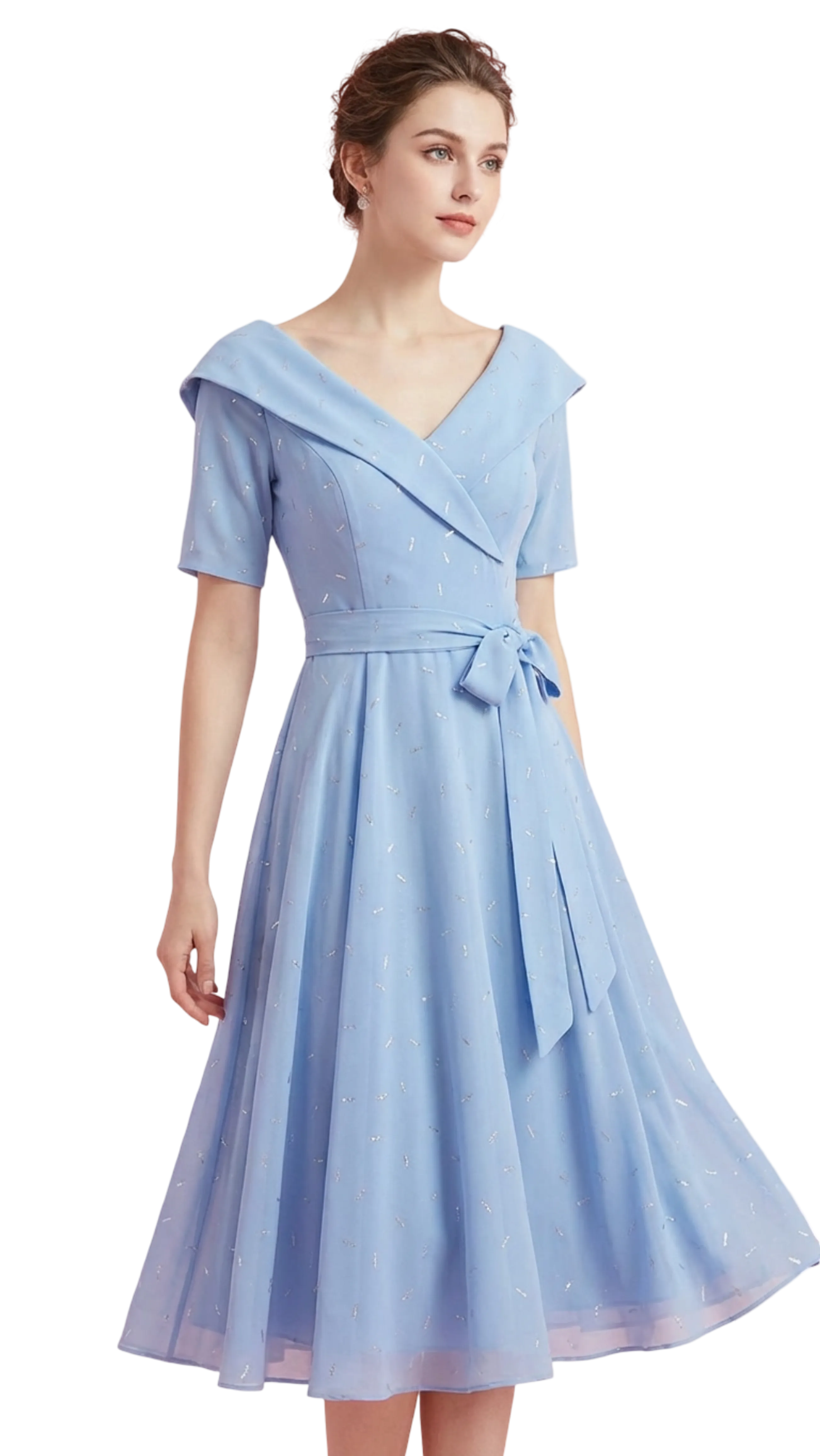 Bog lavender blue dress product image